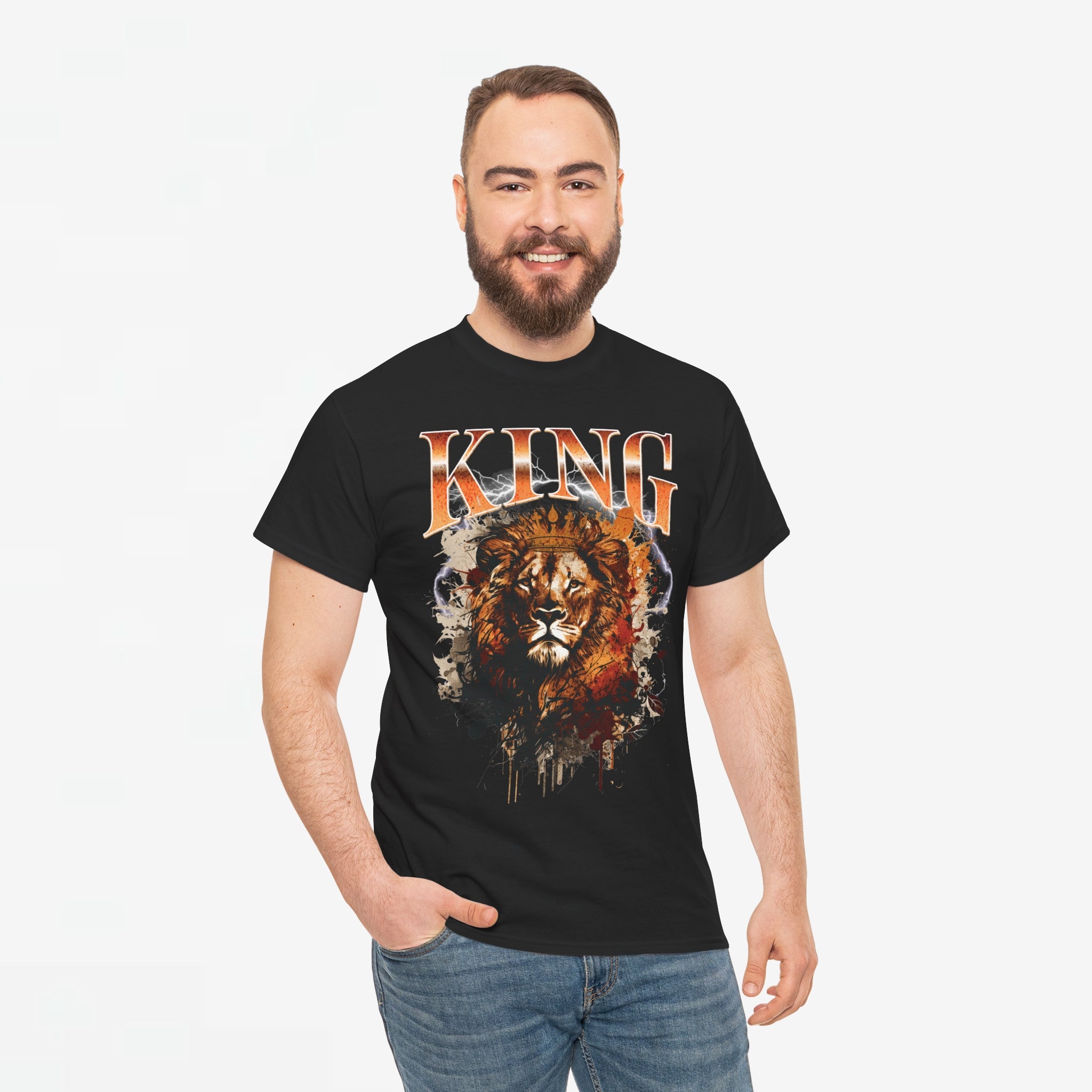 King 90s Vintage Bootleg | Front Print | Koningsdag T-shirt | Retro | Oversized
