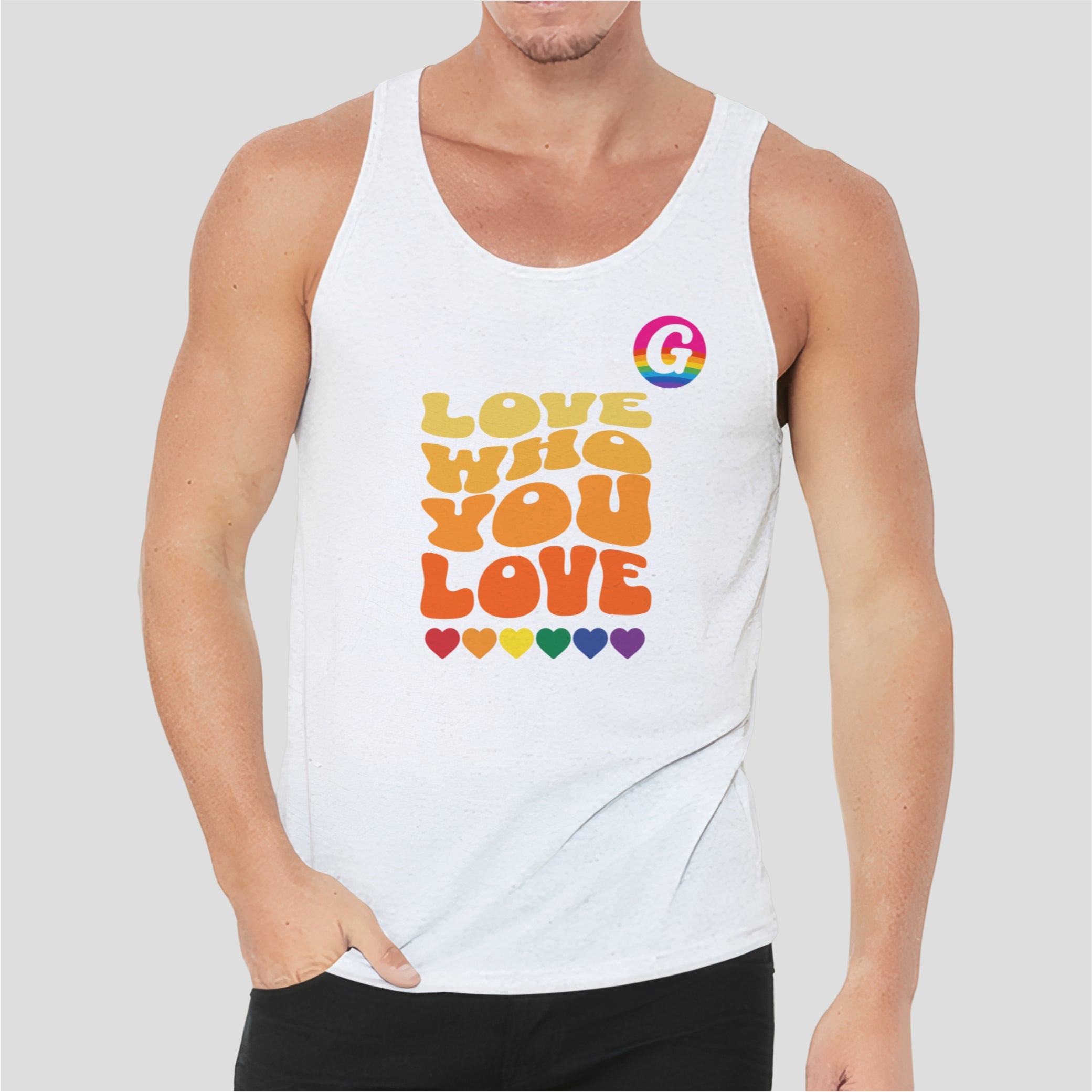 Love Who You Love T-Shirt – GayGranCanarias Collab | SkrrtShirt