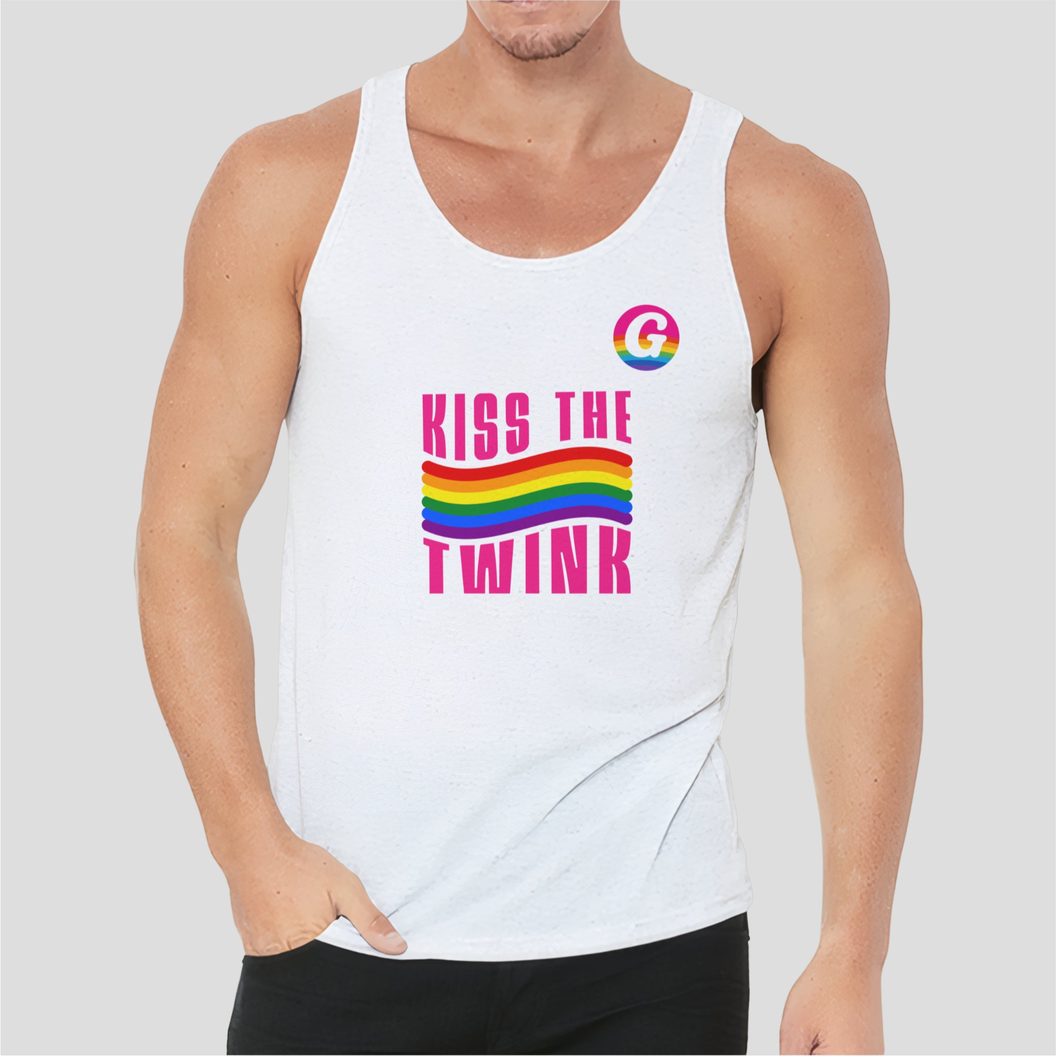 Kiss the Twink T-Shirt – GayGranCanarias Collab | SkrrtShirt