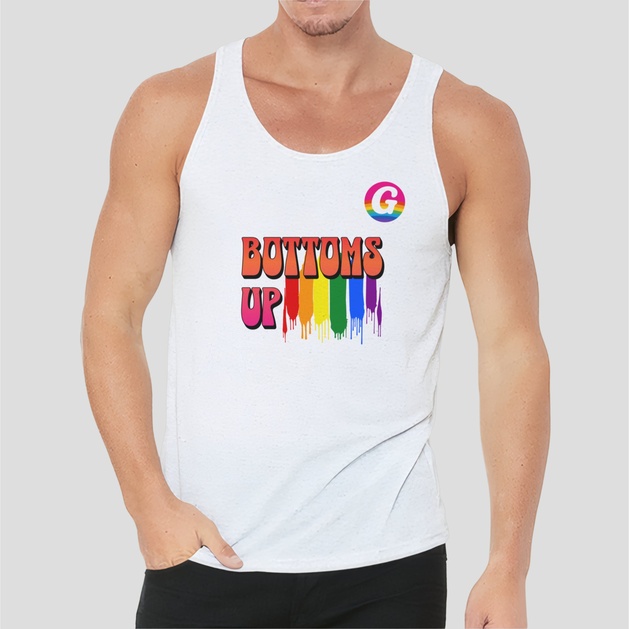 Bottoms Up T-Shirt – GayGranCanarias Collab | SkrrtShirt