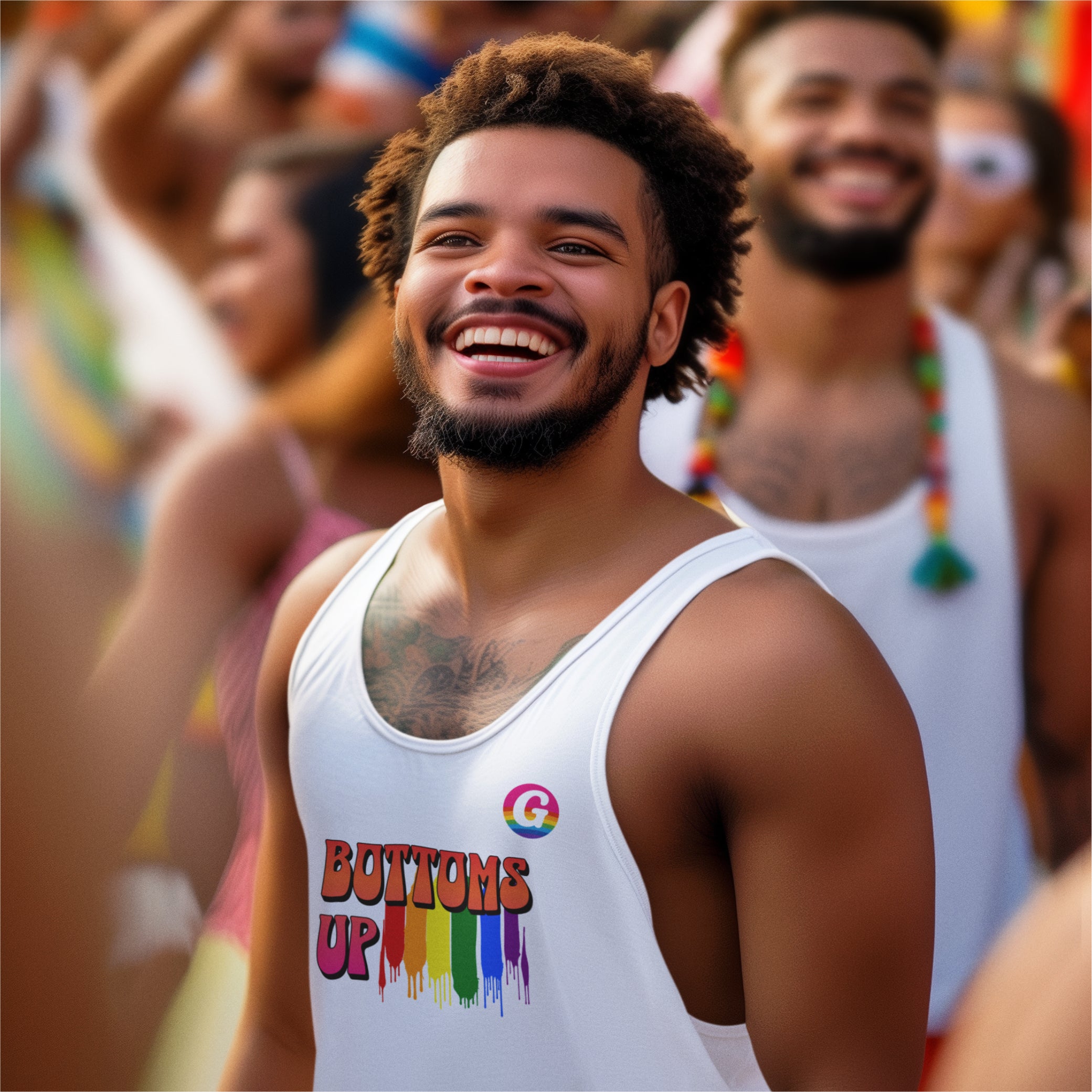 Bottoms Up T-Shirt – GayGranCanarias Collab | SkrrtShirt