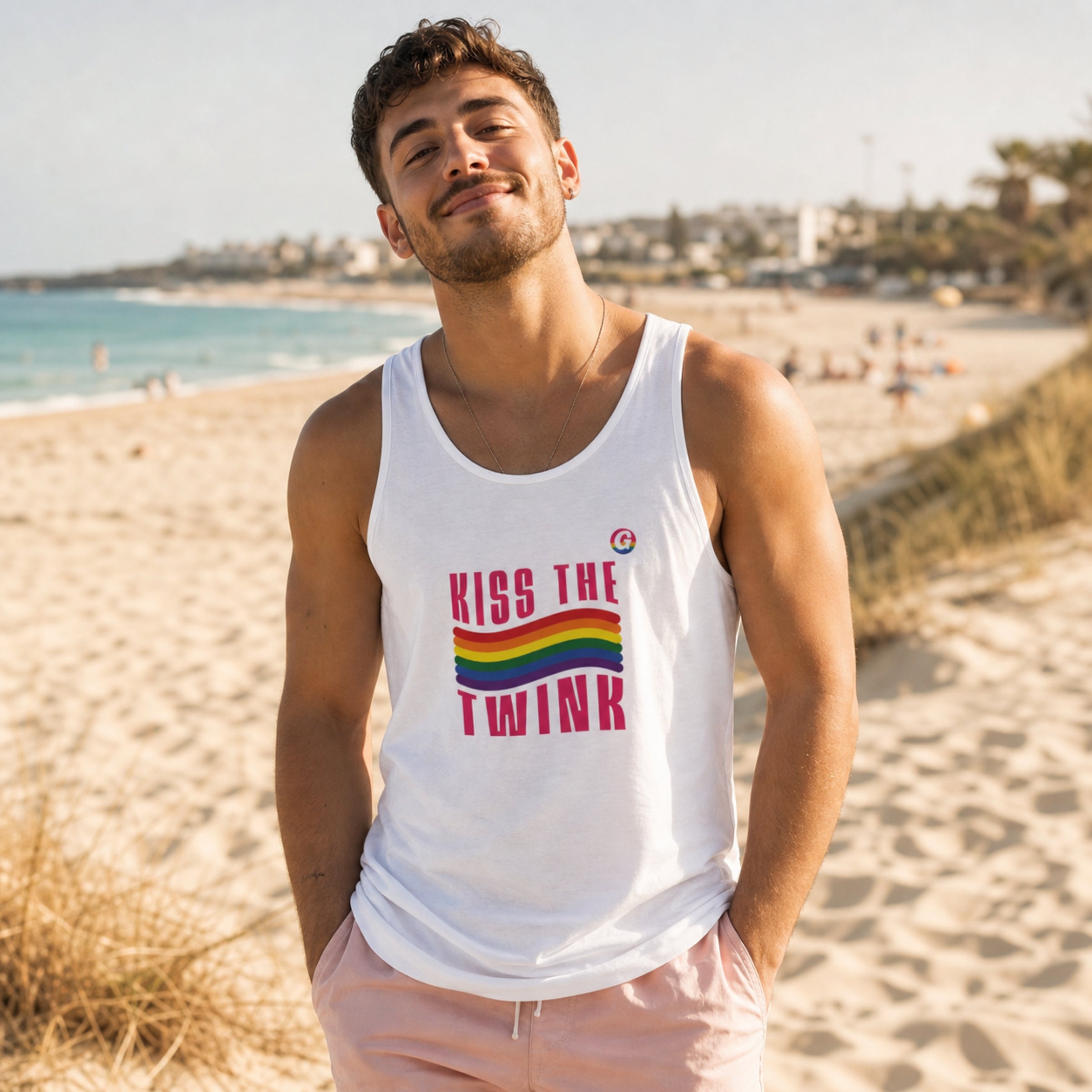 Kiss the Twink T-Shirt – GayGranCanarias Collab | SkrrtShirt