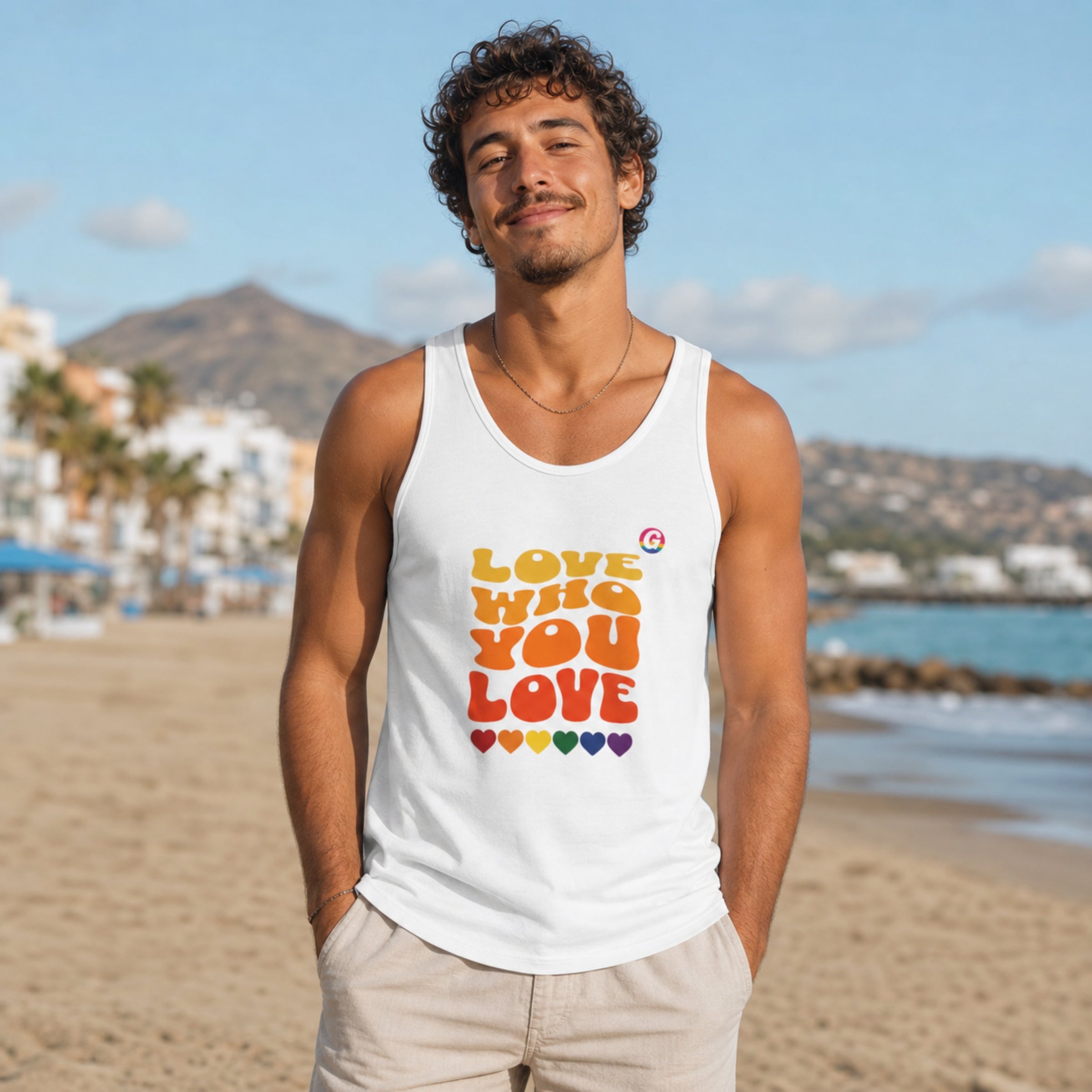 Love Who You Love T-Shirt – GayGranCanarias Collab | SkrrtShirt