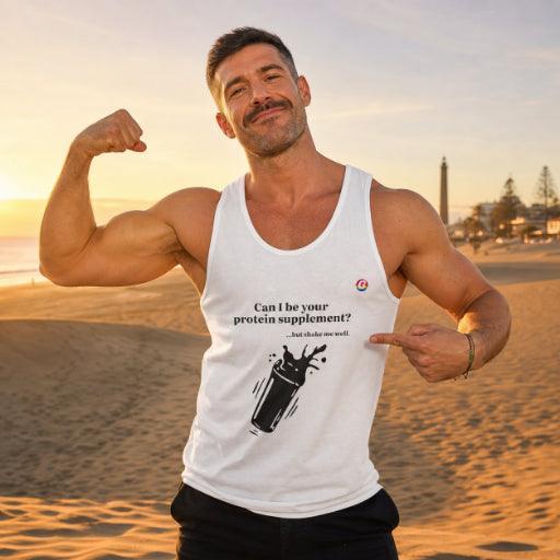 Can I be your protein supplement? – Gay Gran Canaria Collab | SkrrtShirt