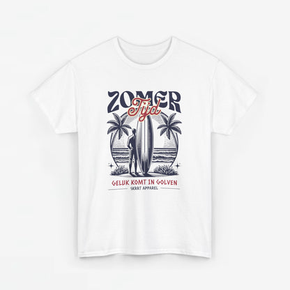 Dames Zomer Oversized T-shirt met print - Zomer Tijd