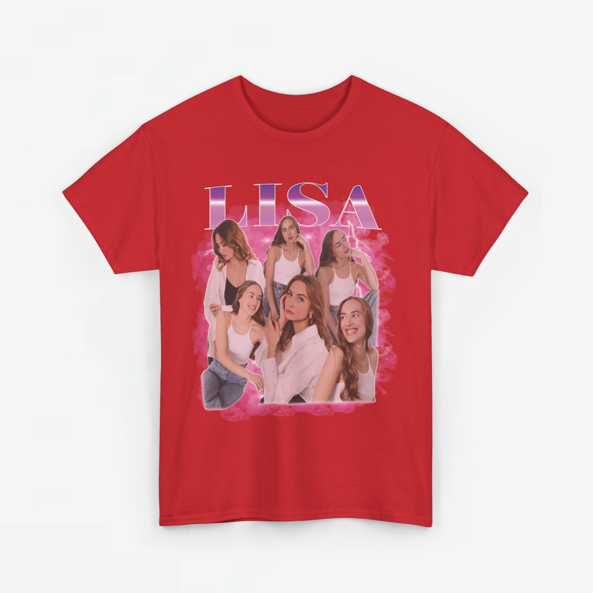Gepersonaliseerde Cadeau - Vriendin/Vrouw Foto T-shirt - Grappige 90s Bootleg Shirt