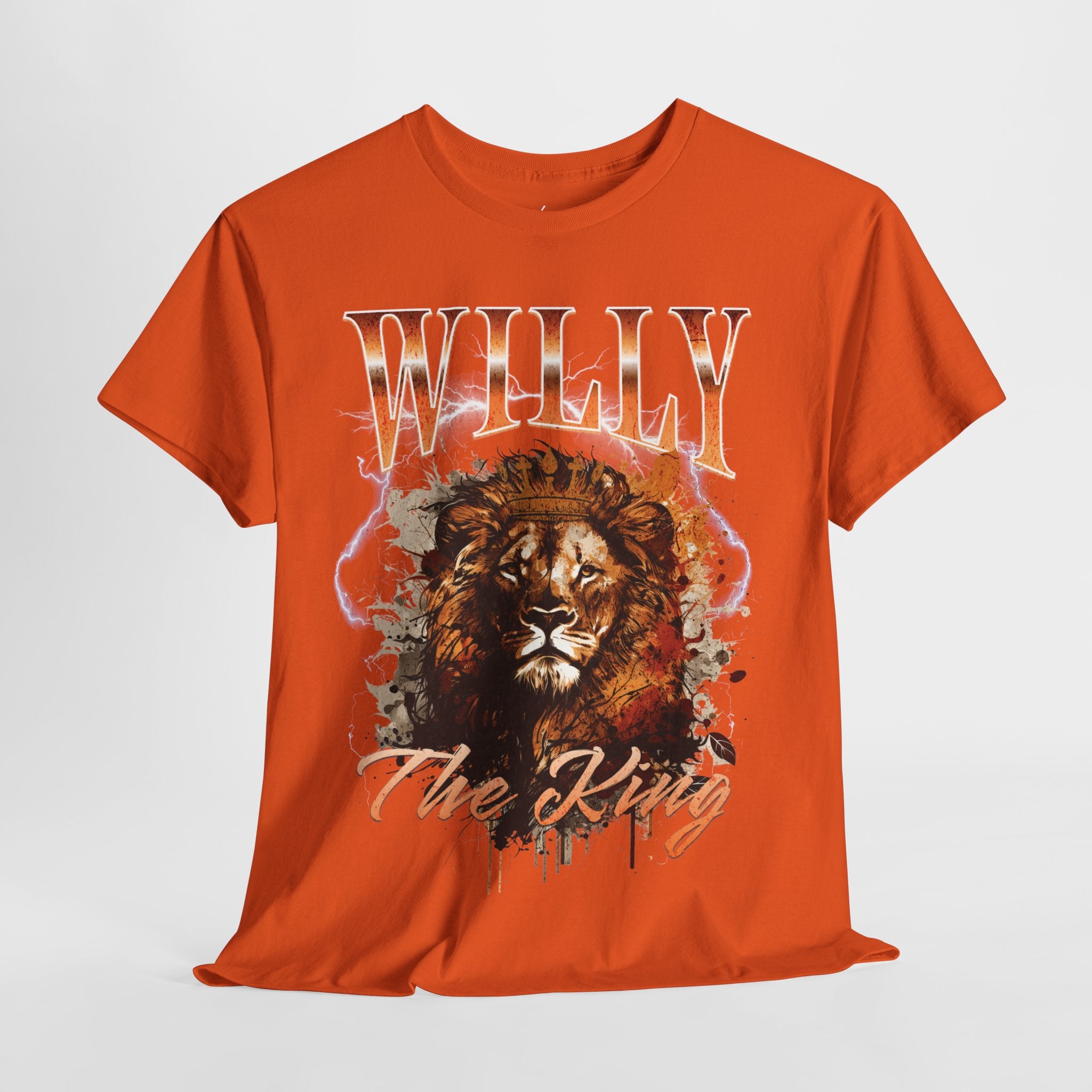 Willy The King 90s Vintage Bootleg | Front Print | Koningsdag T-shirt | Retro | Oversized