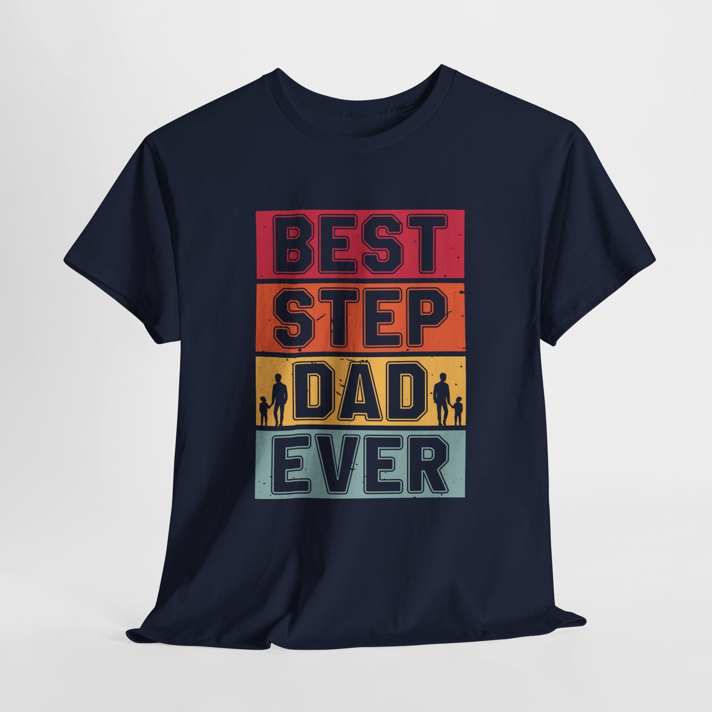 Vaderdag Papa Cadeau - T-shirt - Best Step Dad Ever - Oversized #31