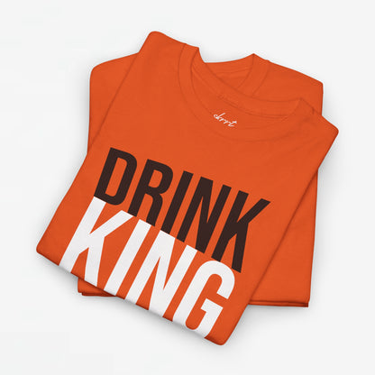 Drink King | Front Print | Koningsdag T-shirt | Oversized