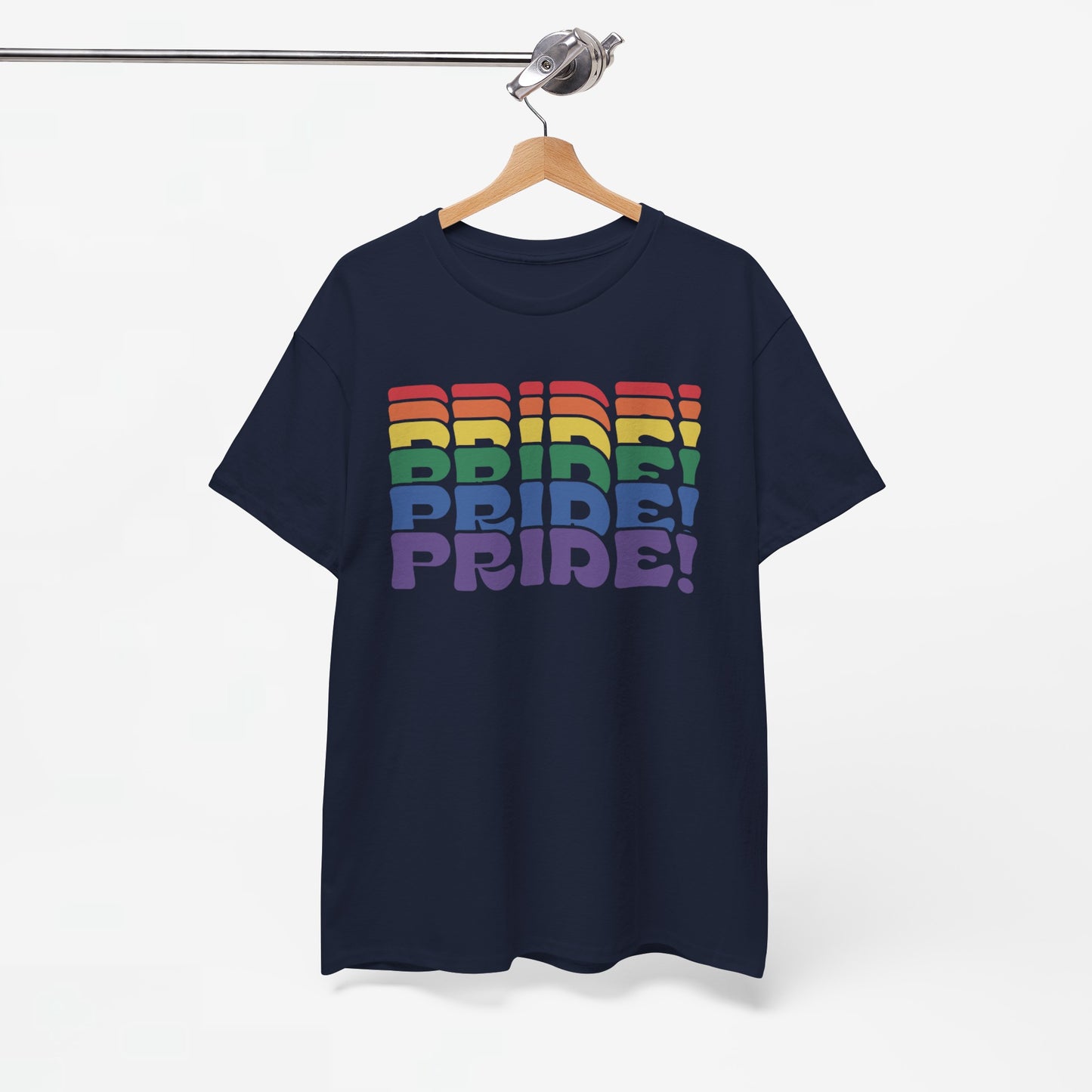 Gay Pride T-shirt - PRIDE! - Oversized #46