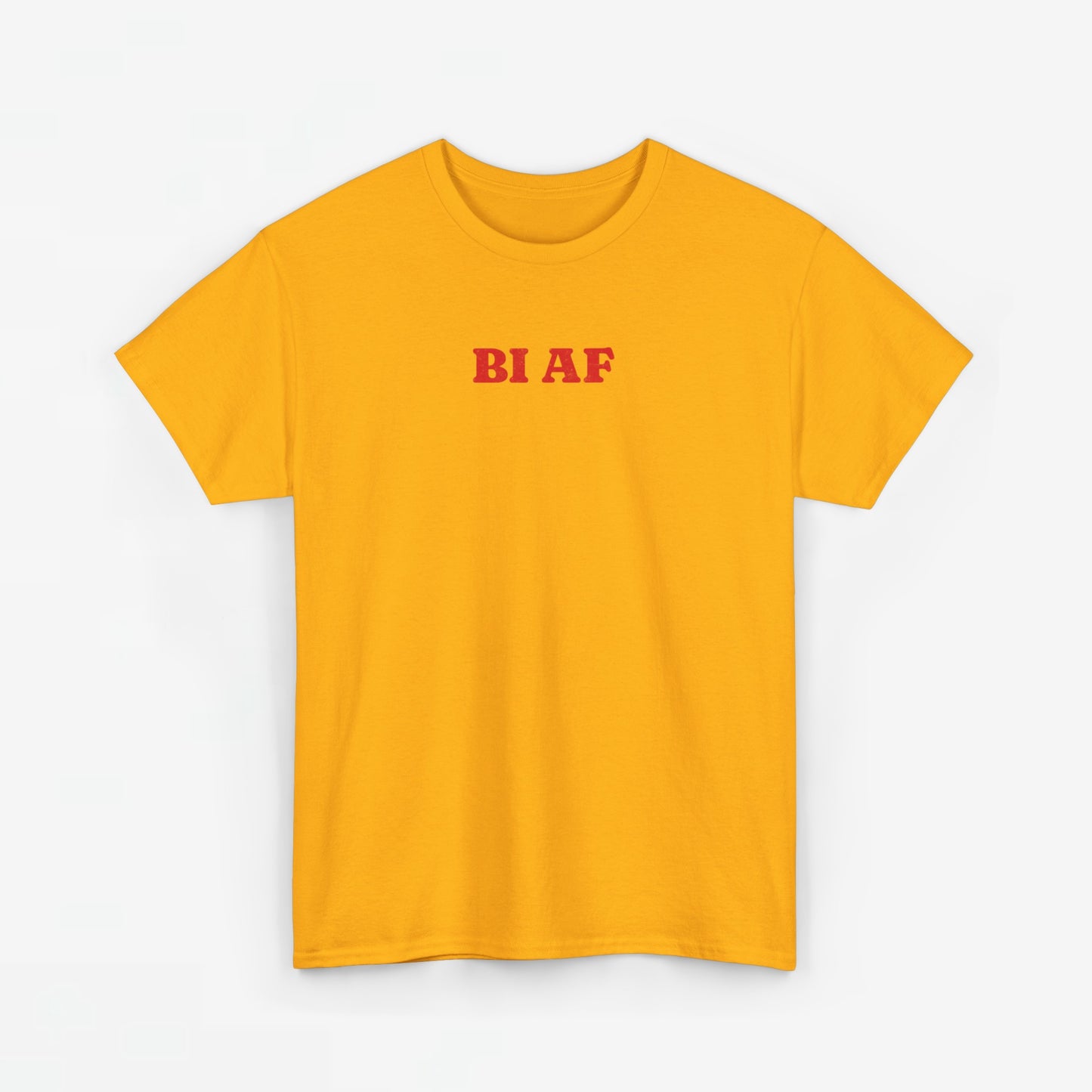 Gay Pride T-shirt -  BI AF - Oversized Tee