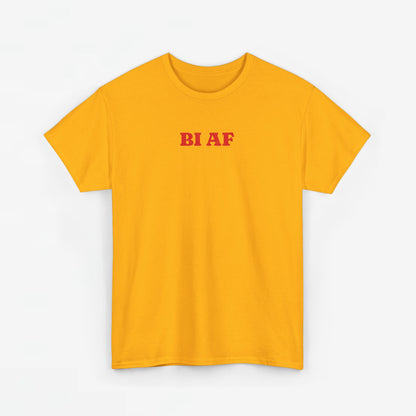 Gay Pride T-shirt -  BI AF - Oversized Tee