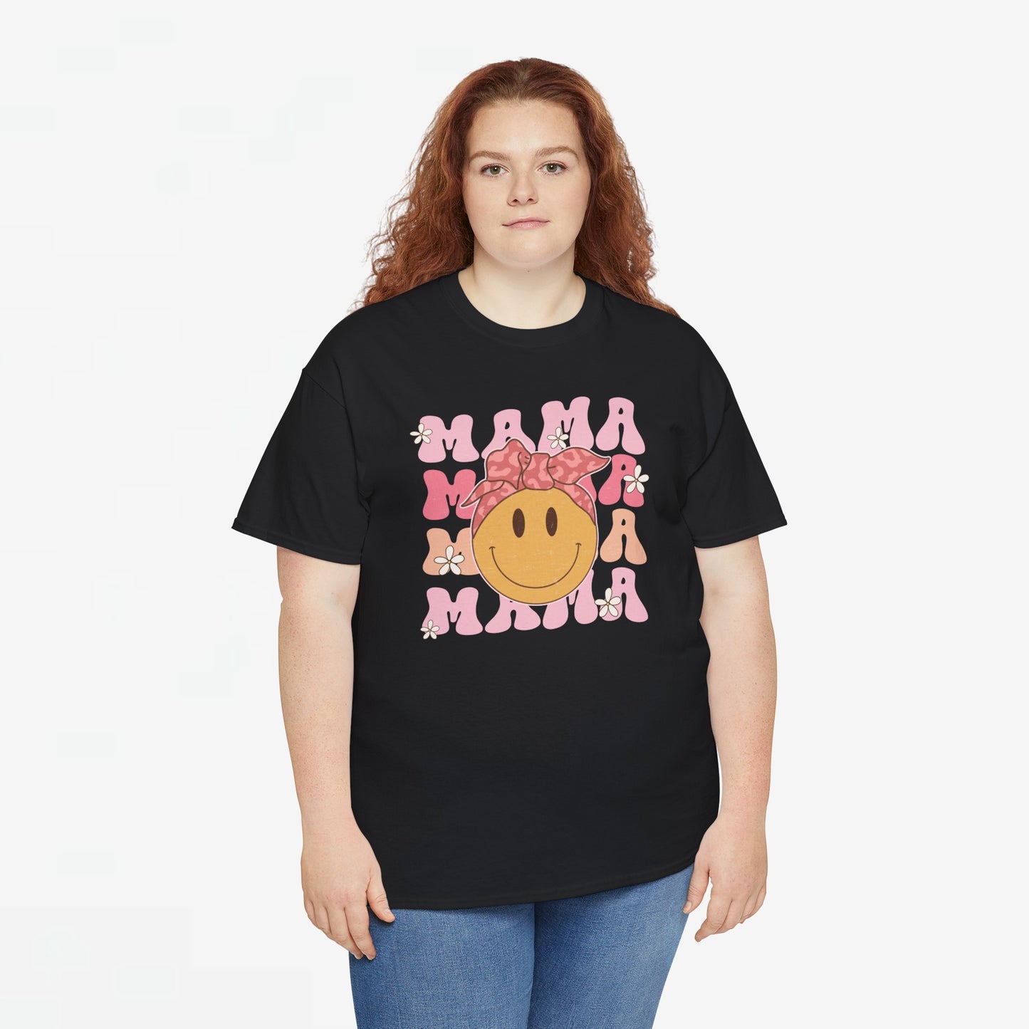 Moederdag Mama Cadeau - T-shirt - Happy Mama - Oversized - #30