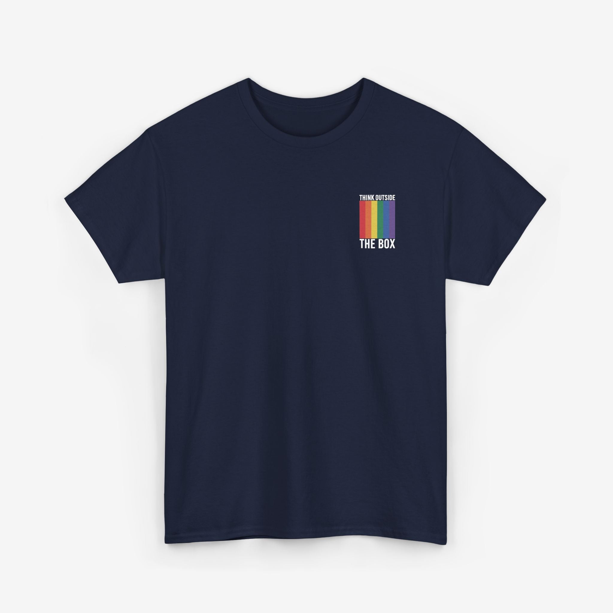 Gay Pride T-shirt - Think Outside The Box | SkrrtShirt