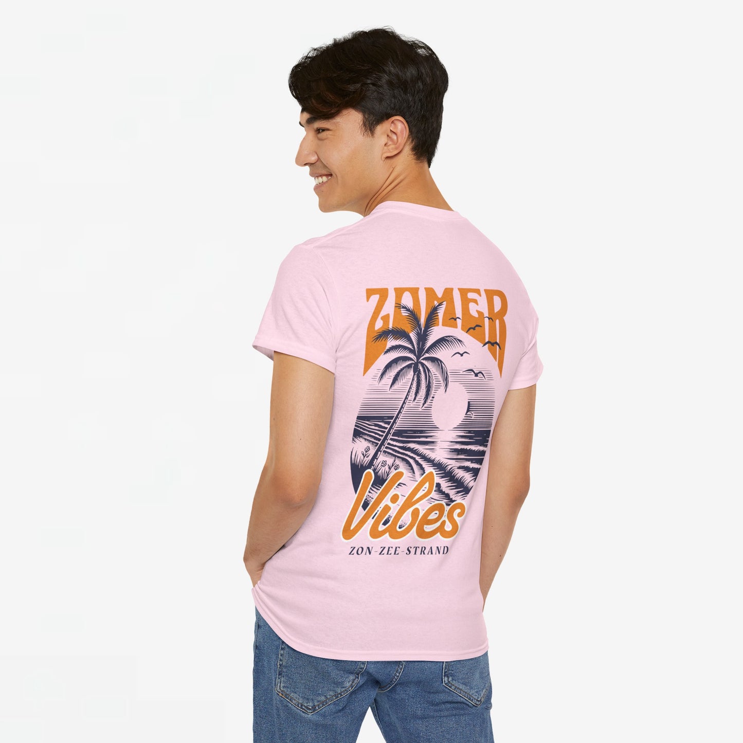Zomer T-shirt voor Heren - Skrrtshirt Zomervakantie Oversized Tee #2 - Zomer Vibes