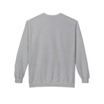 Sport grey varsity sweater, achterkant zonder opdruk