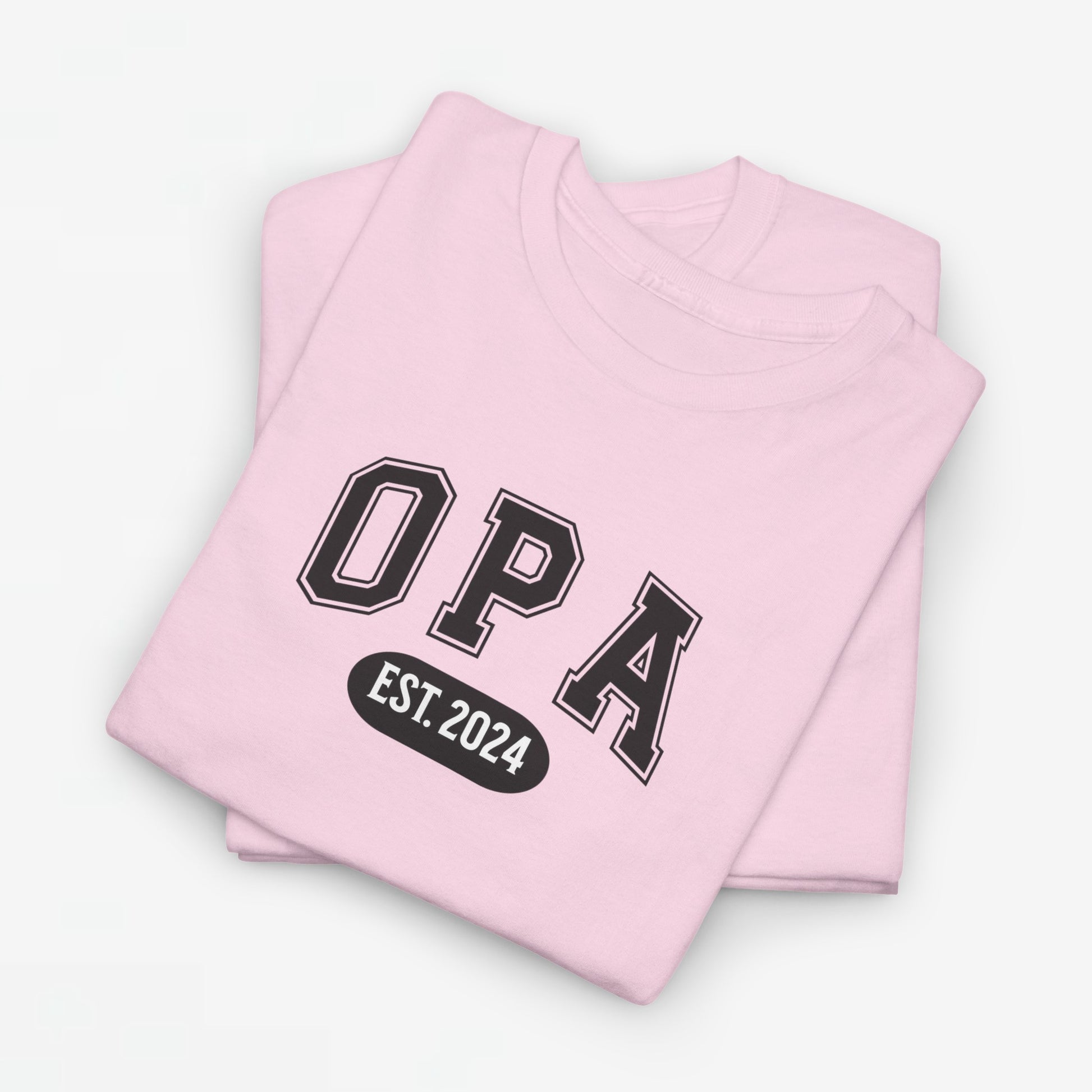 Gepersonaliseerde Vaderdag Papa Cadeau - T-shirt - Opa - EST [Jaar]