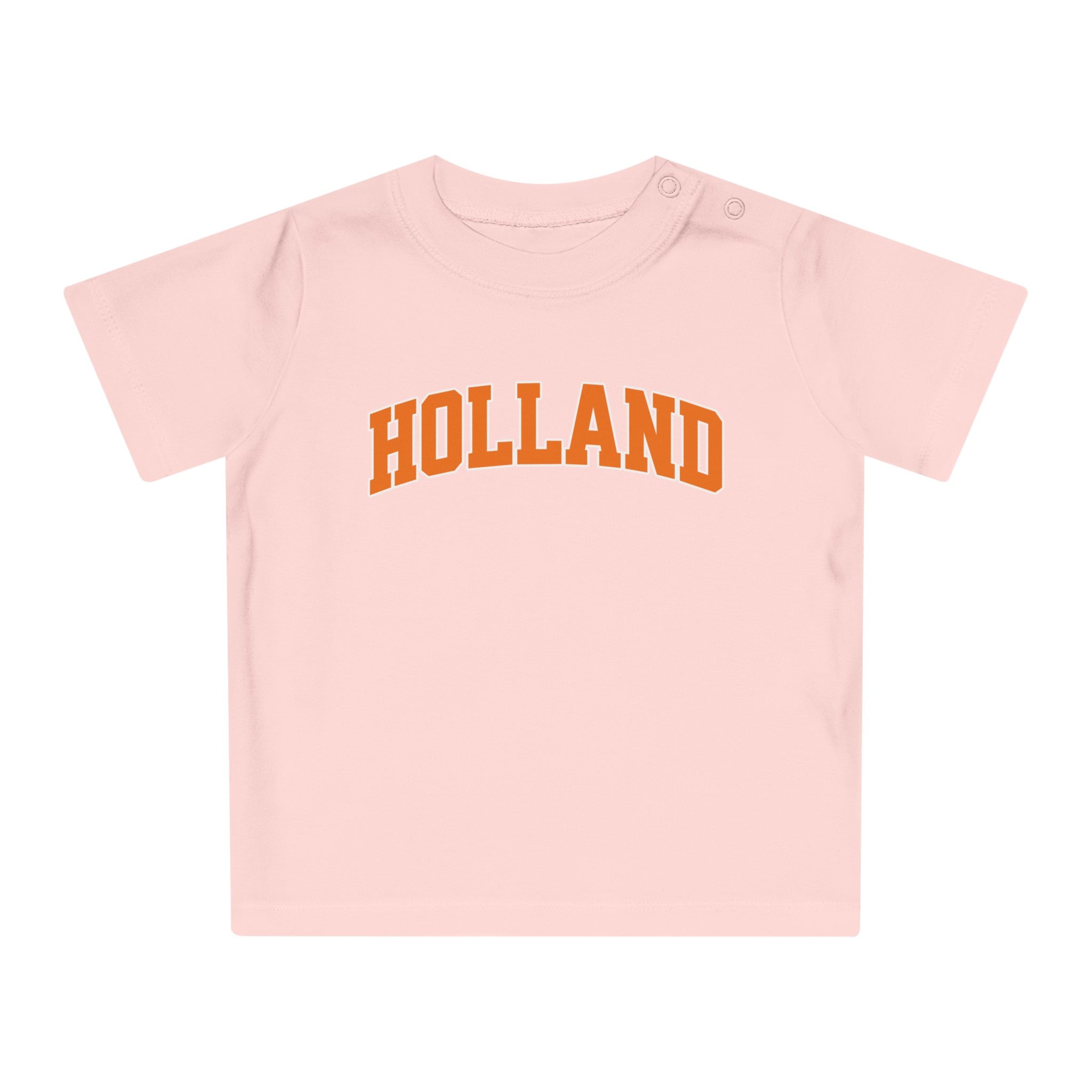 Baby T-shirt voor EK, WK en Koningsdag - HOLLAND