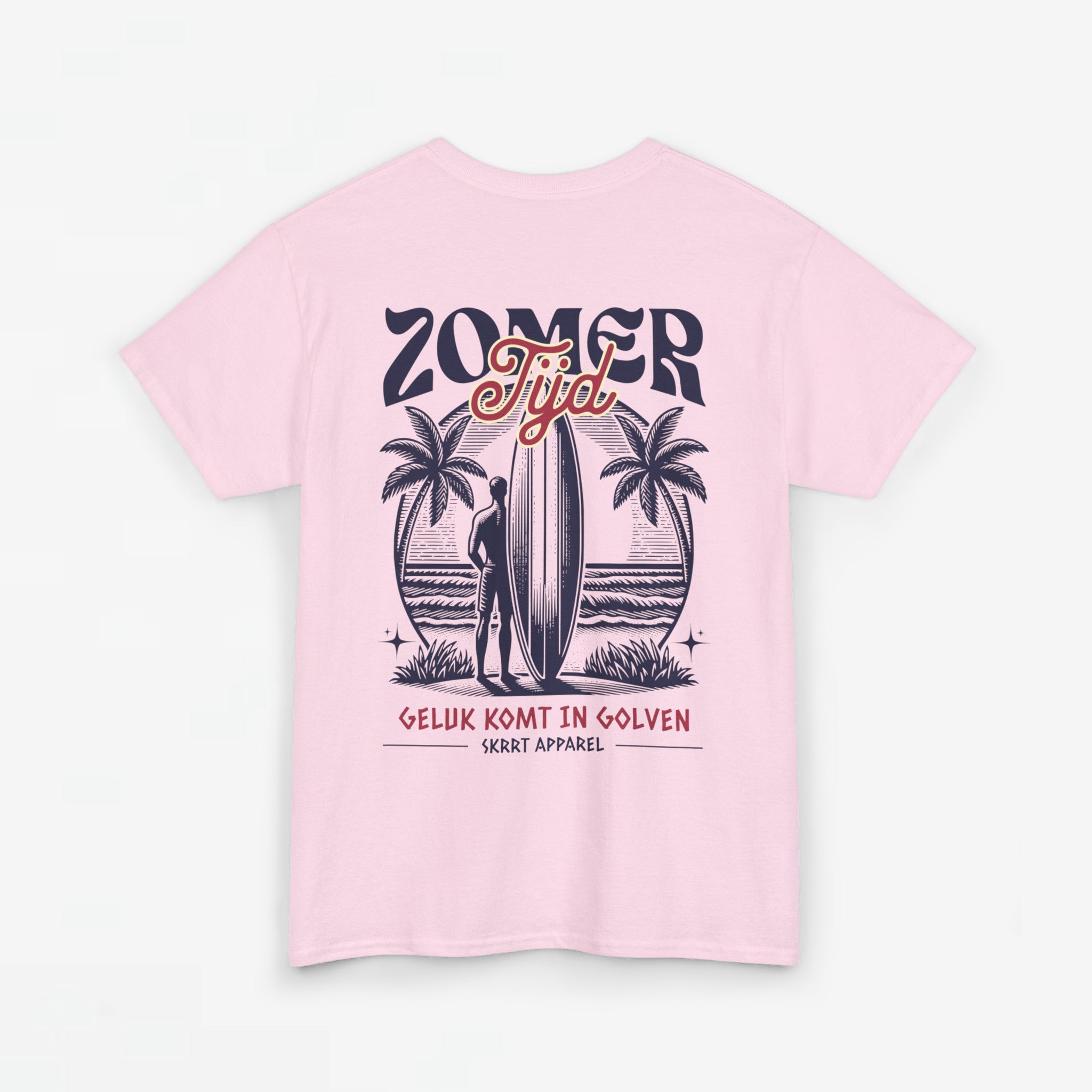 Zomer T-shirt voor Dames - Skrrtshirt Zomervakantie Oversized Tee #4- Zomer Tijd