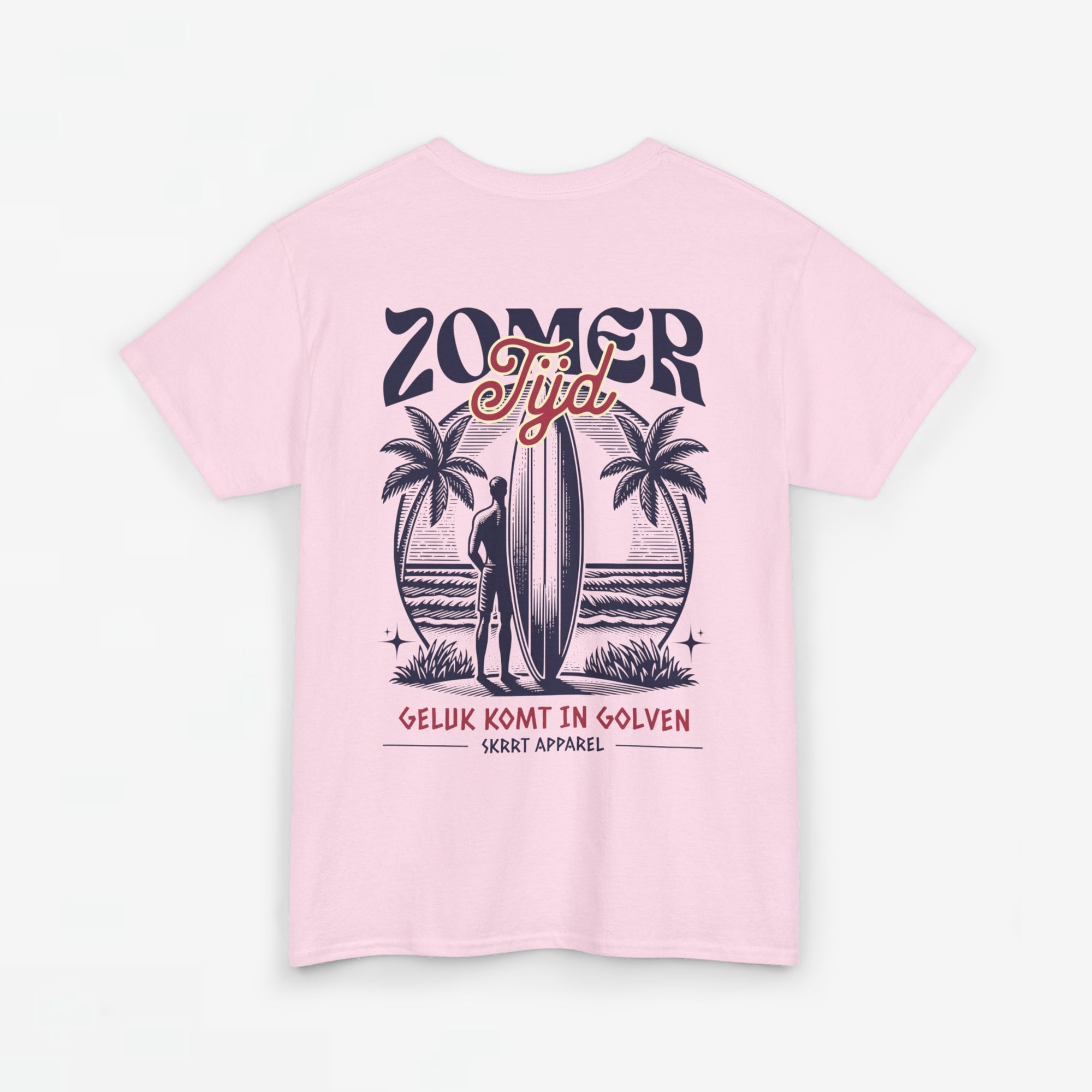 Zomer T-shirt voor Heren - Skrrtshirt Zomervakantie Oversized Tee #4- Zomer Tijd