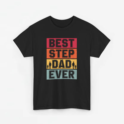 Vaderdag Papa Cadeau - T-shirt - Best Step Dad Ever - Oversized #31