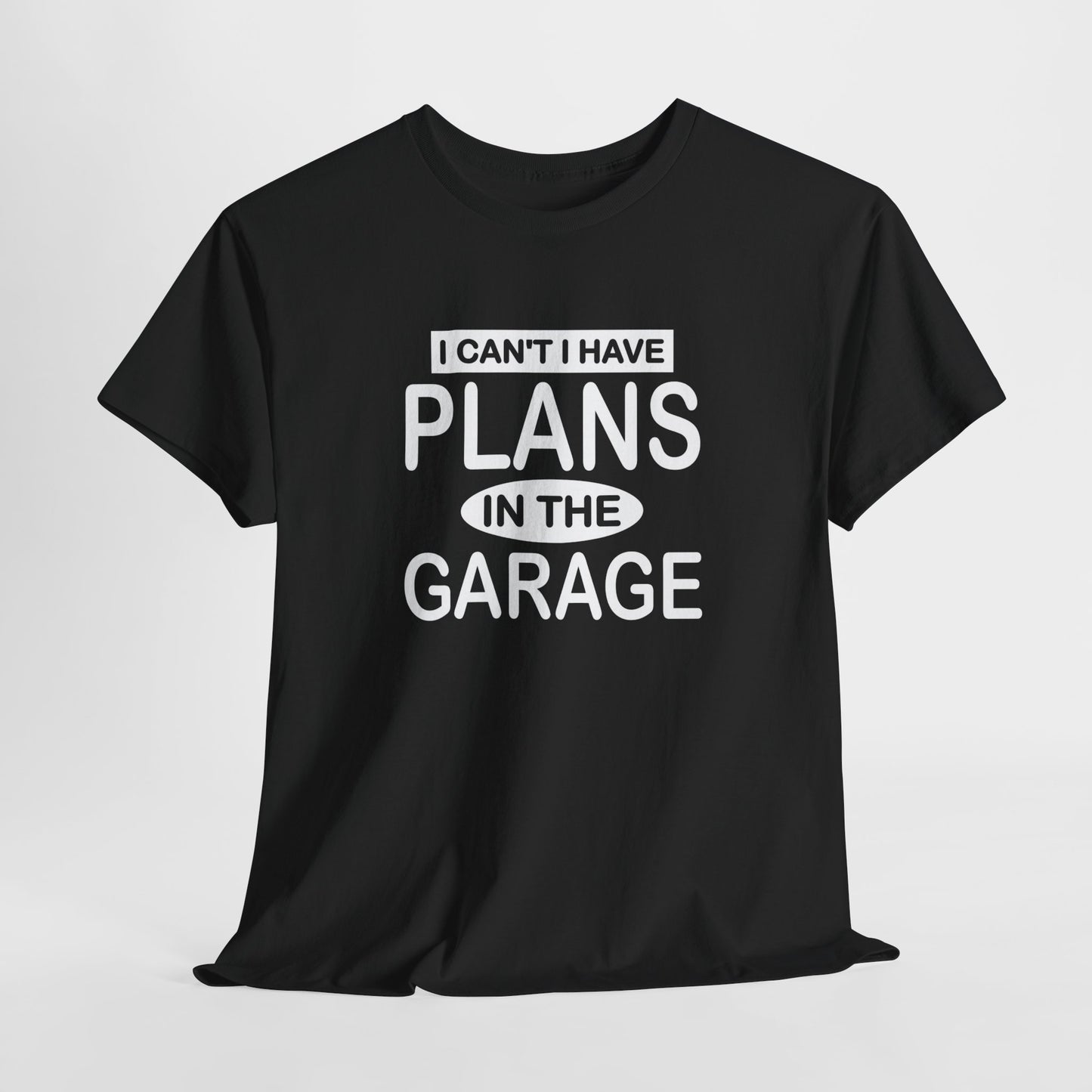 Vaderdag Papa Cadeau - T-shirt - I can't, I have plans in the garage - Oversized #51