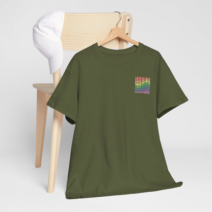 Gay Pride T-shirt - Love is Love - Back Print - Oversized #7