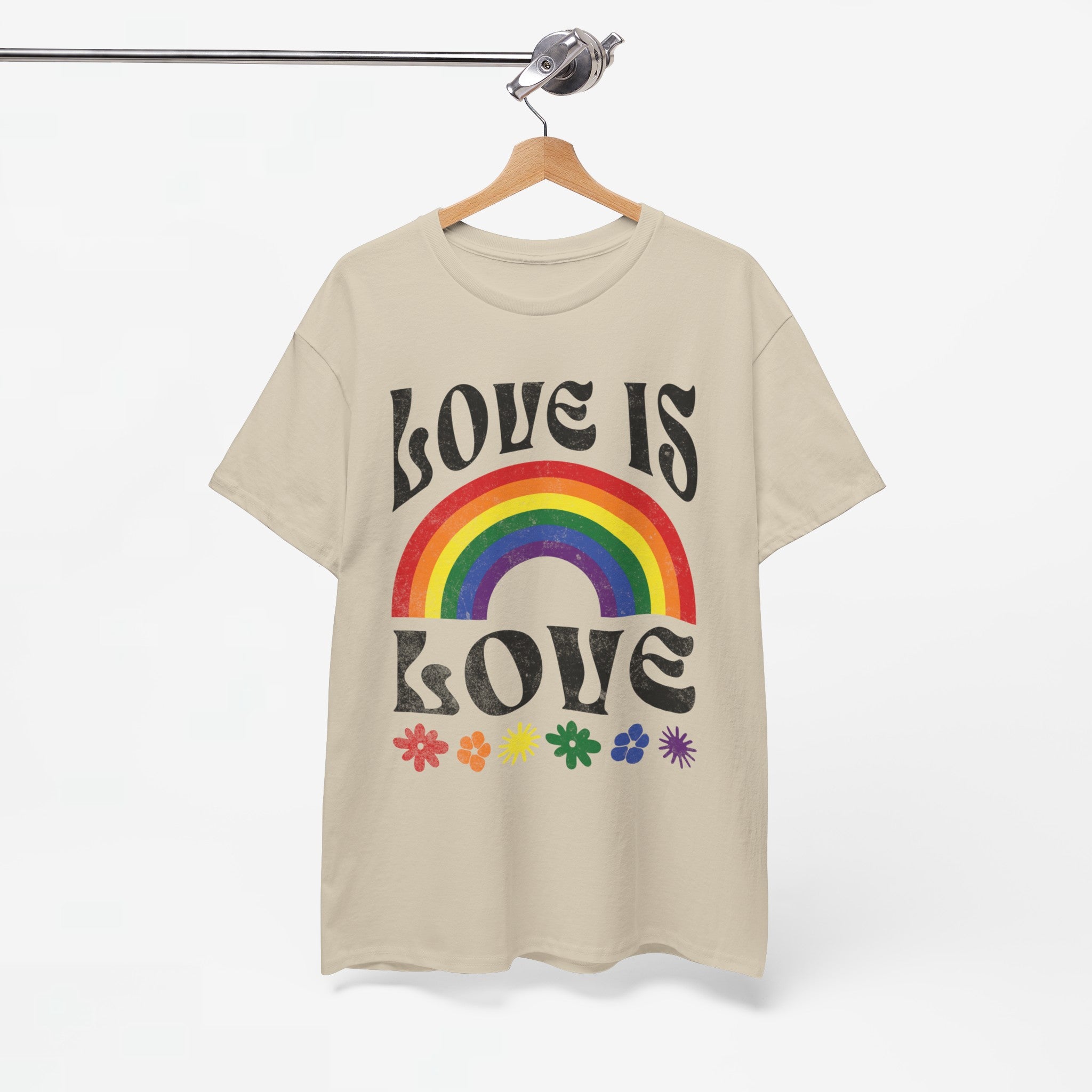 Gay Pride T-shirt - Love is love- Oversized #53