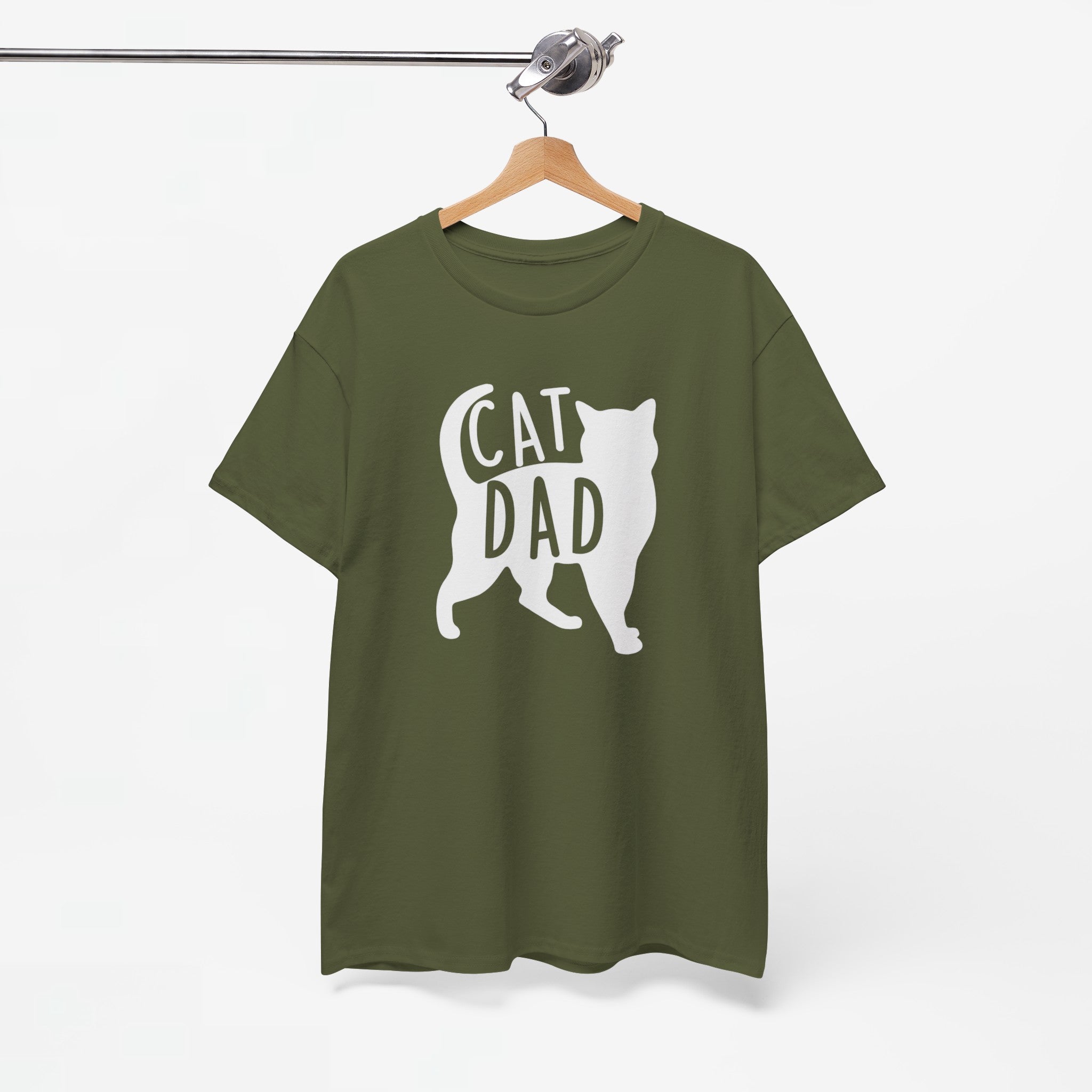 Vaderdag Papa Cadeau - T-shirt - Cat Dad - Oversized #26