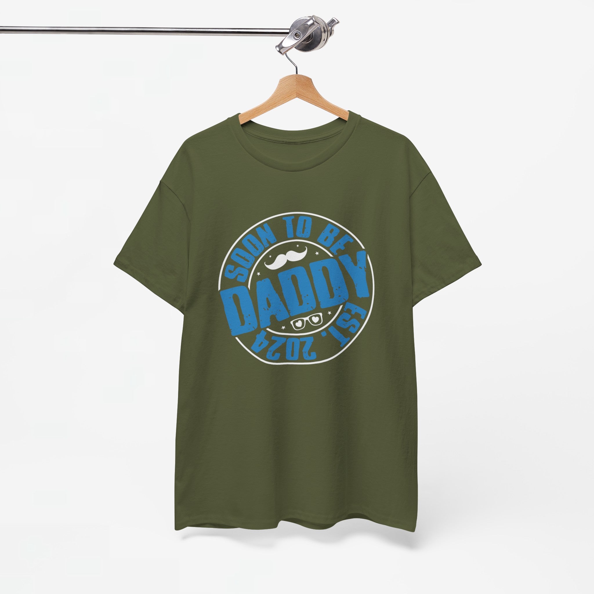 Vaderdag Papa Cadeau - T-shirt - Soon to be Daddy EST 2024 - Oversized #29