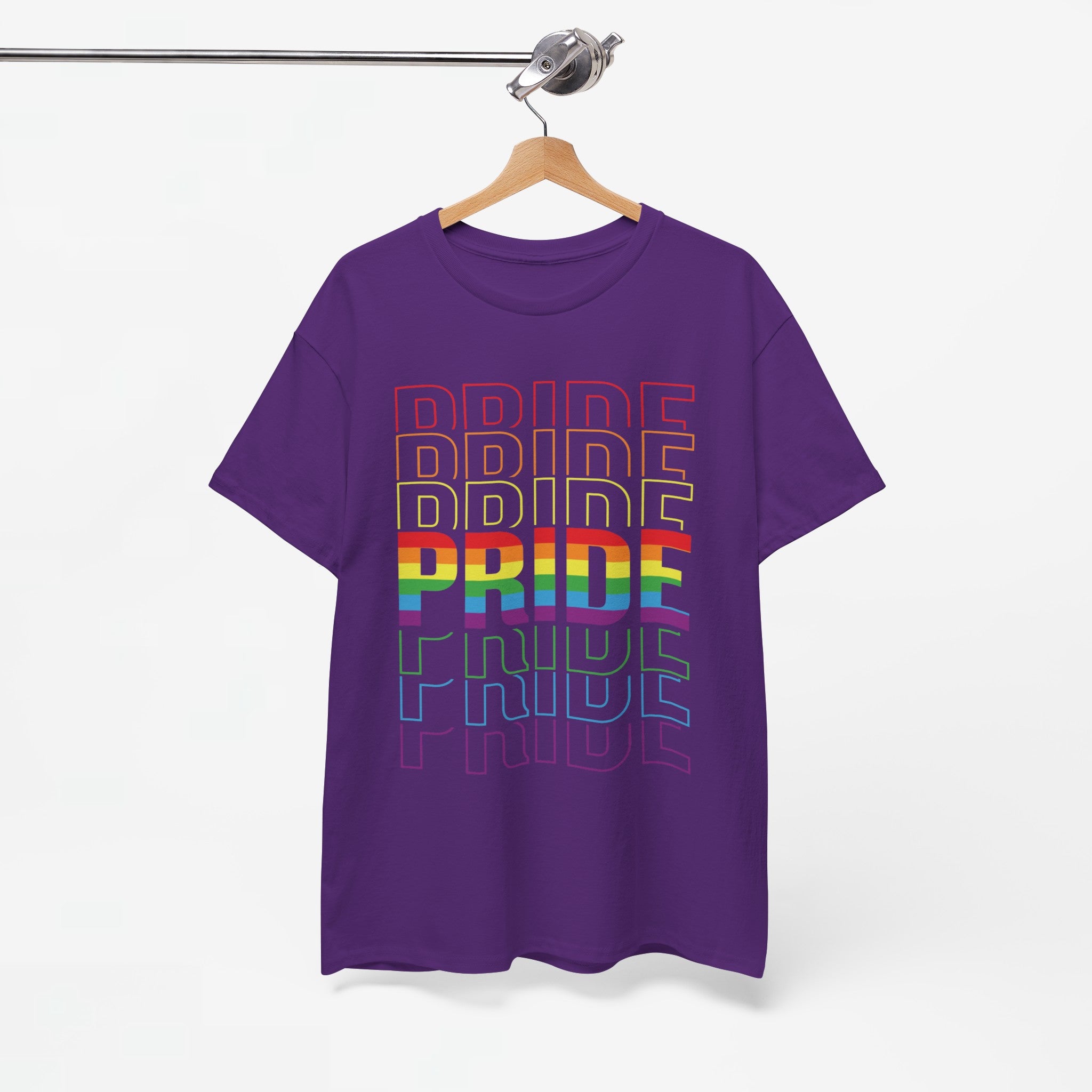 Gay Pride T-shirt - Pride Tekst - Oversized #51