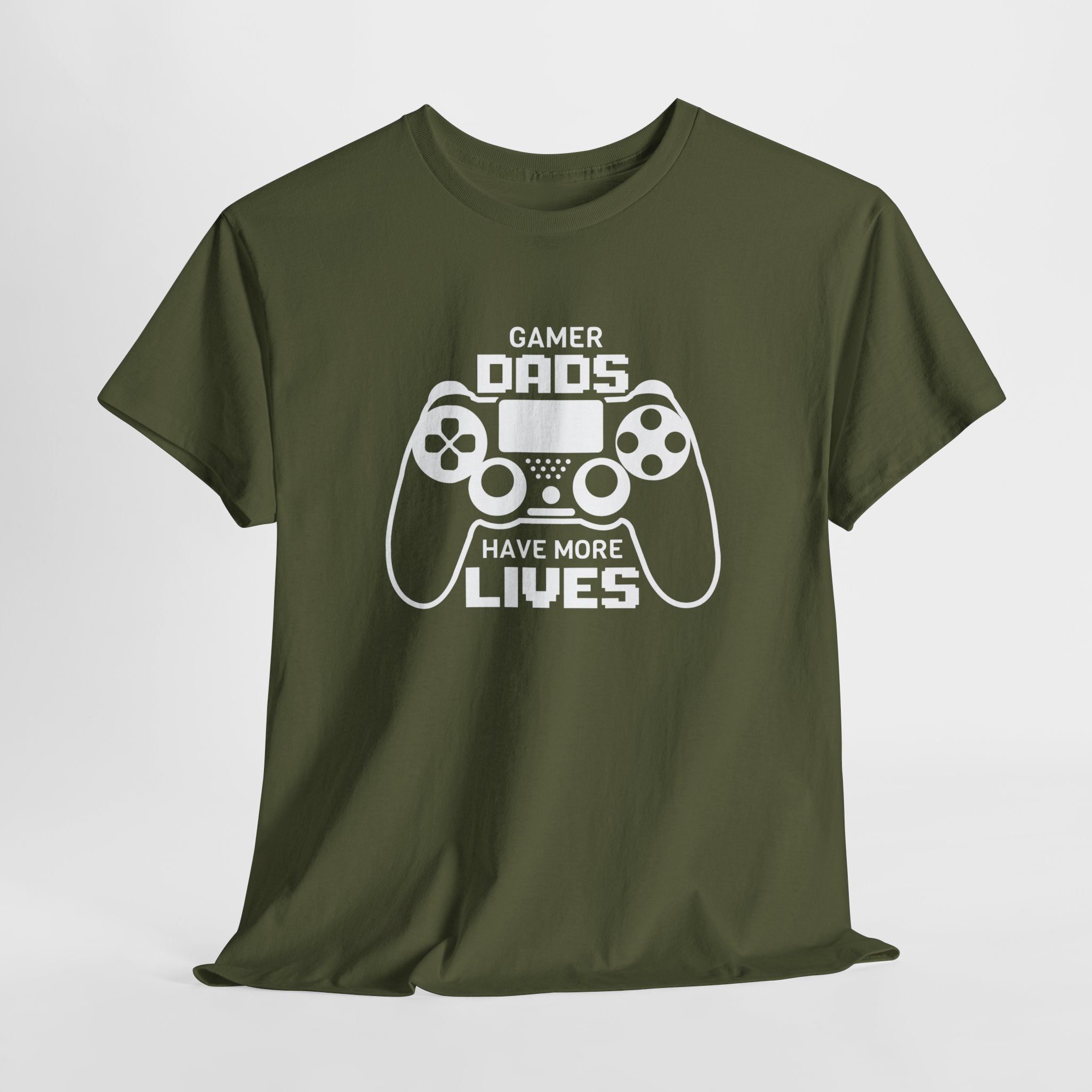 Vaderdag Papa Cadeau - T-shirt - Gamer Dads have more lives - Oversized #22