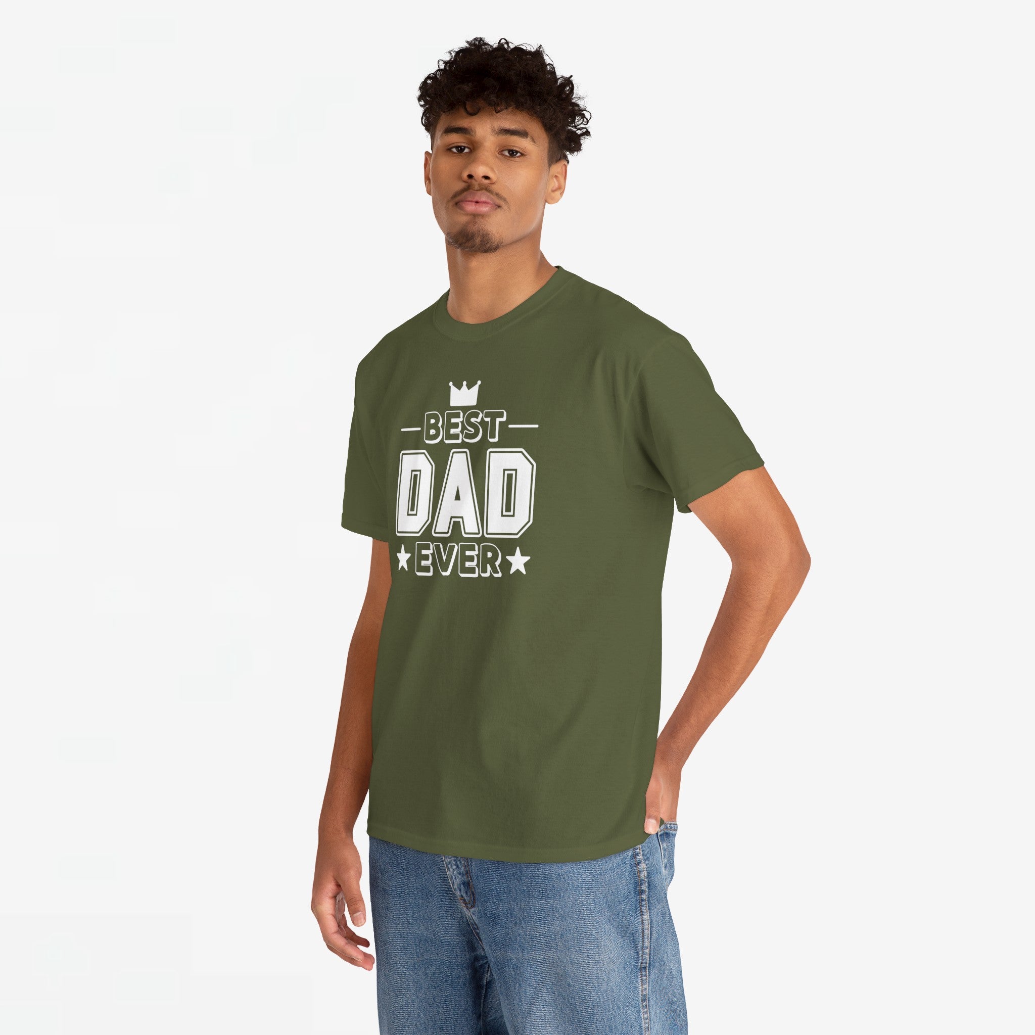Vaderdag Papa Cadeau - T-shirt - Best Dad Ever - Oversized #21