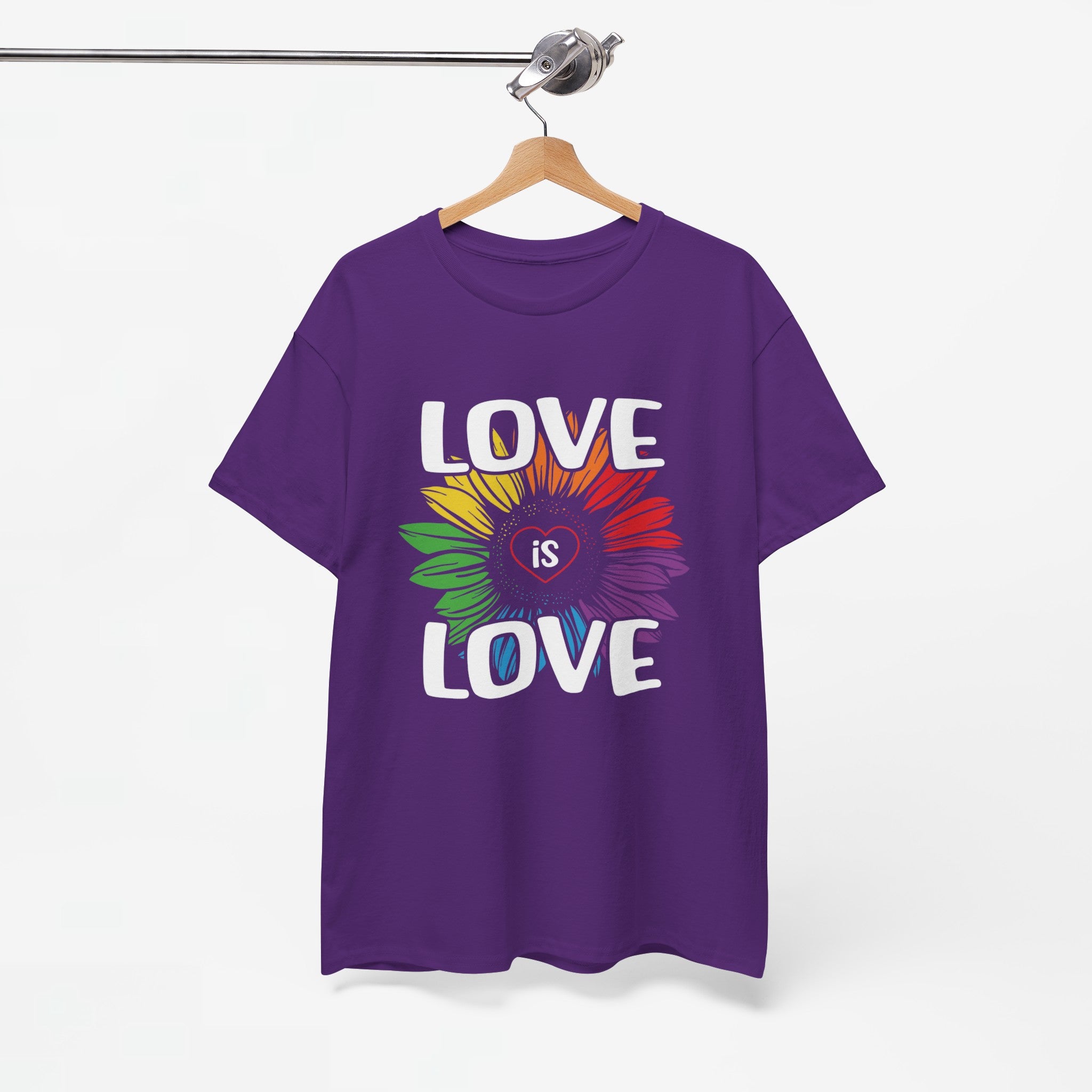 Gay Pride T-shirt - Love is Love - Oversized #65
