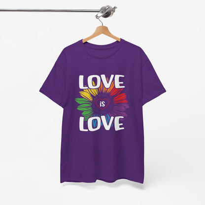 Gay Pride T-shirt - Love is Love - Oversized #65
