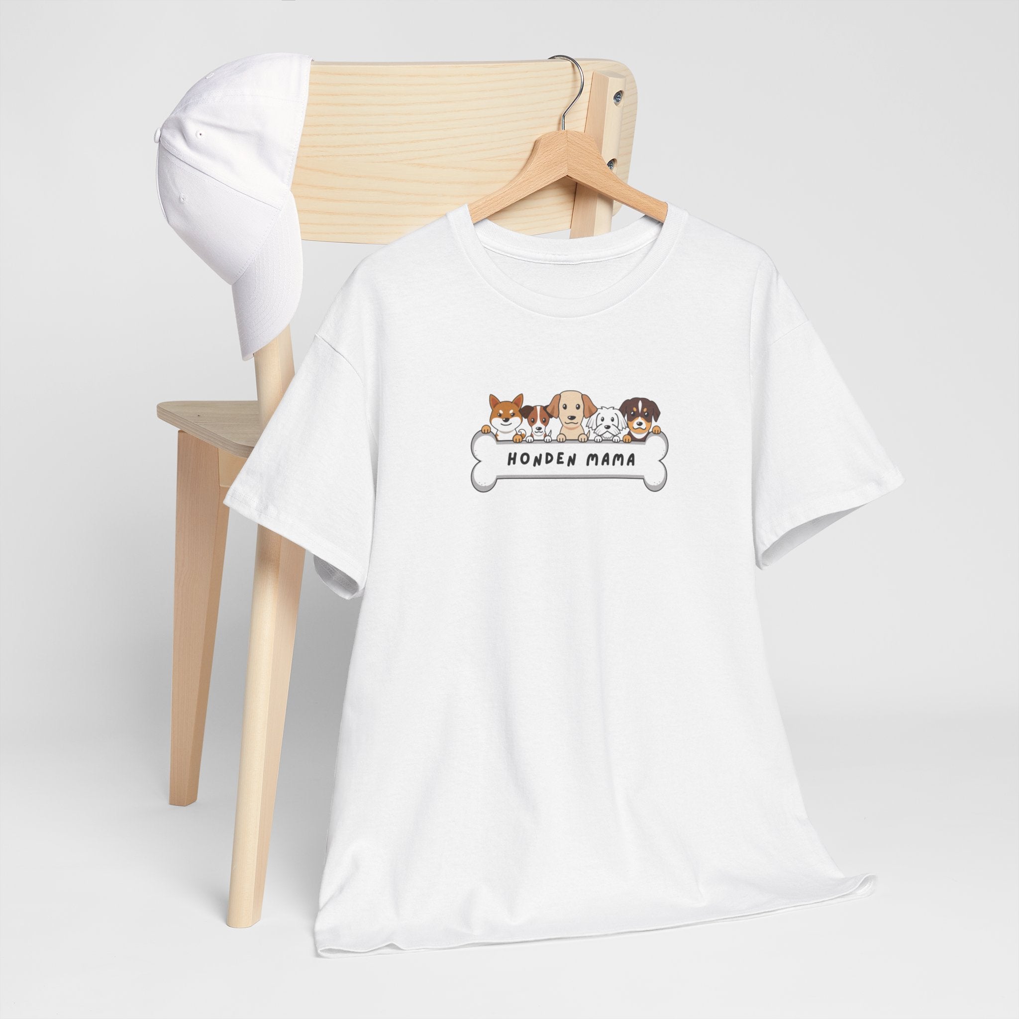 Moederdag Mama Cadeau - T-shirt - Honden Mama - Oversized - #66