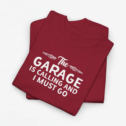 Vaderdag Papa Cadeau - T-shirt - The Garage is calling, I must go - Oversized #54