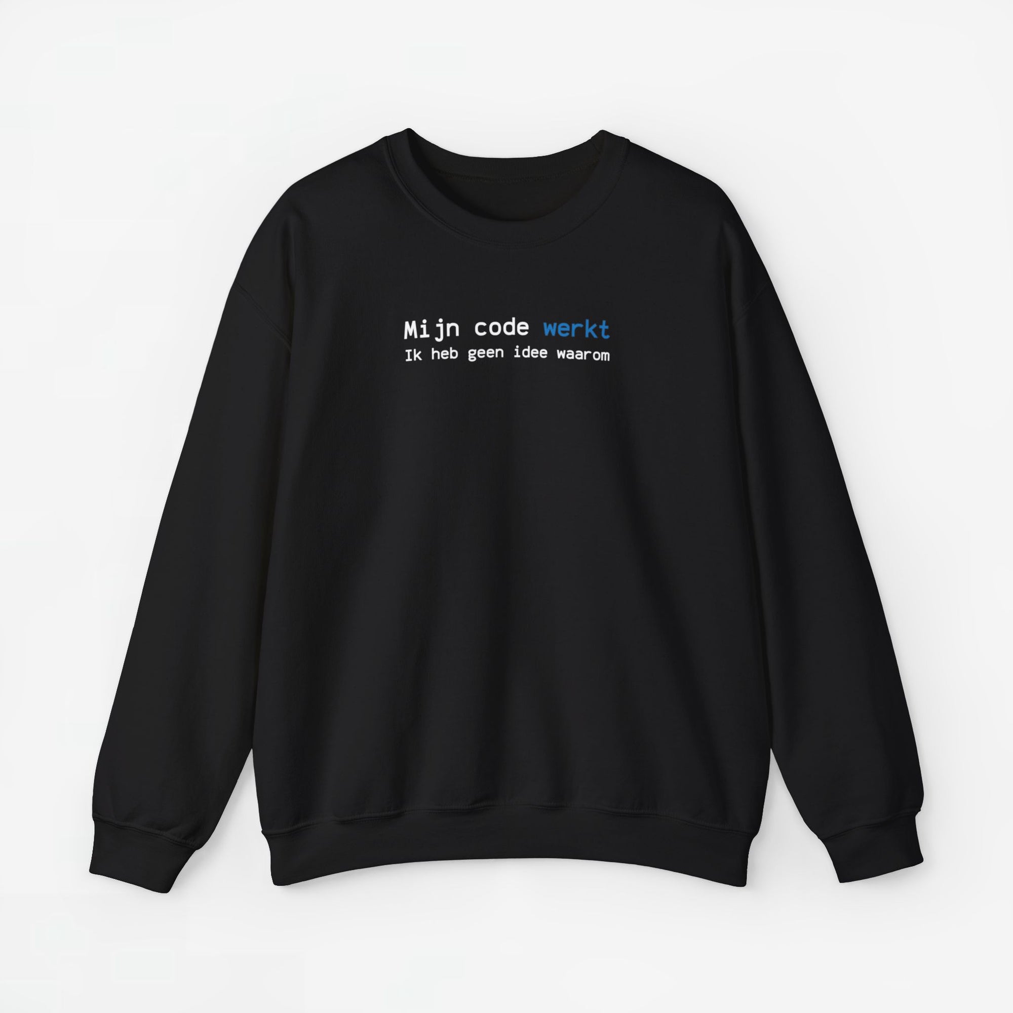 Mijn code werkt - ICT Beroep - Trui met Print voor Hem / Haar