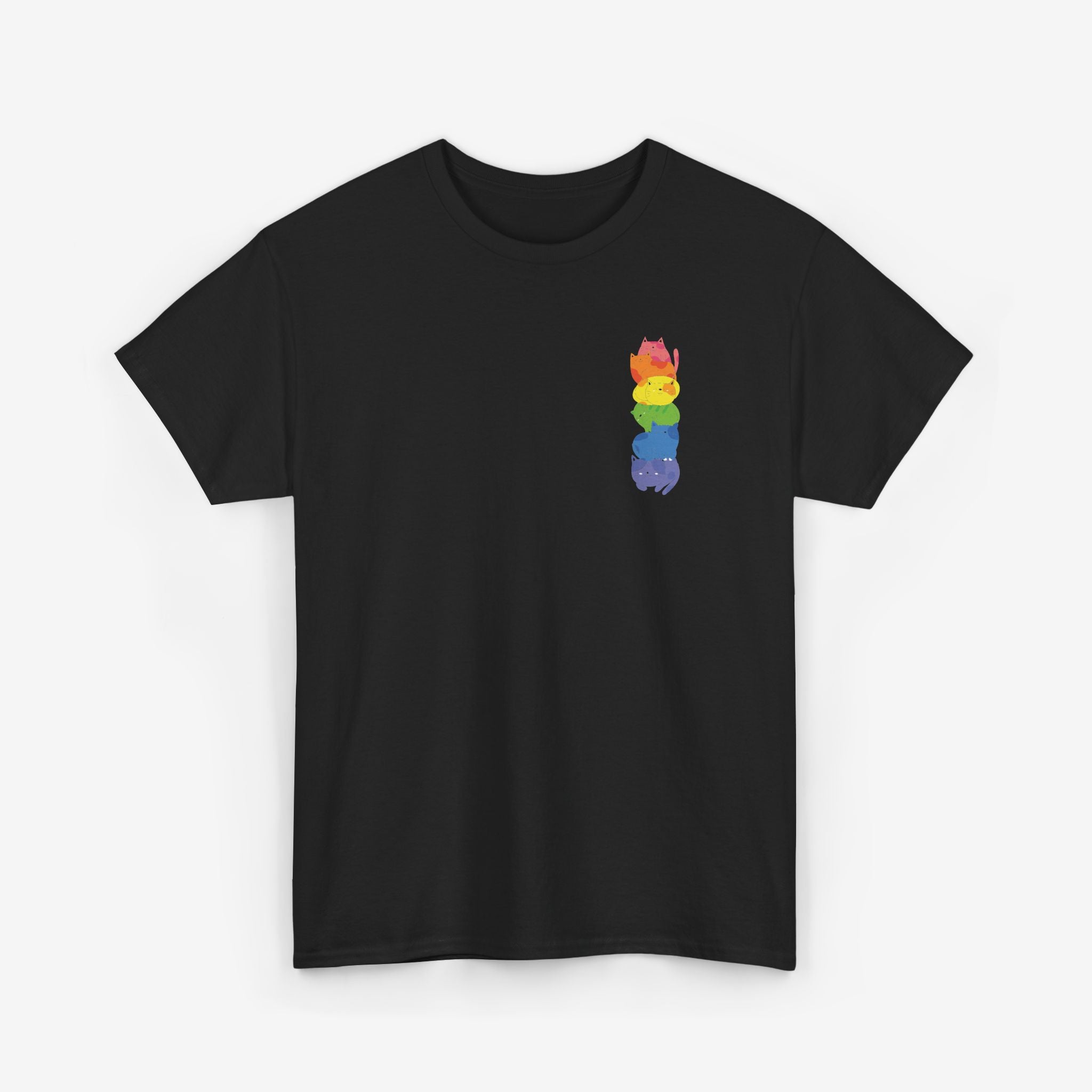 Gay Pride T-shirt - Katten Regenboog | SkrrtShirt