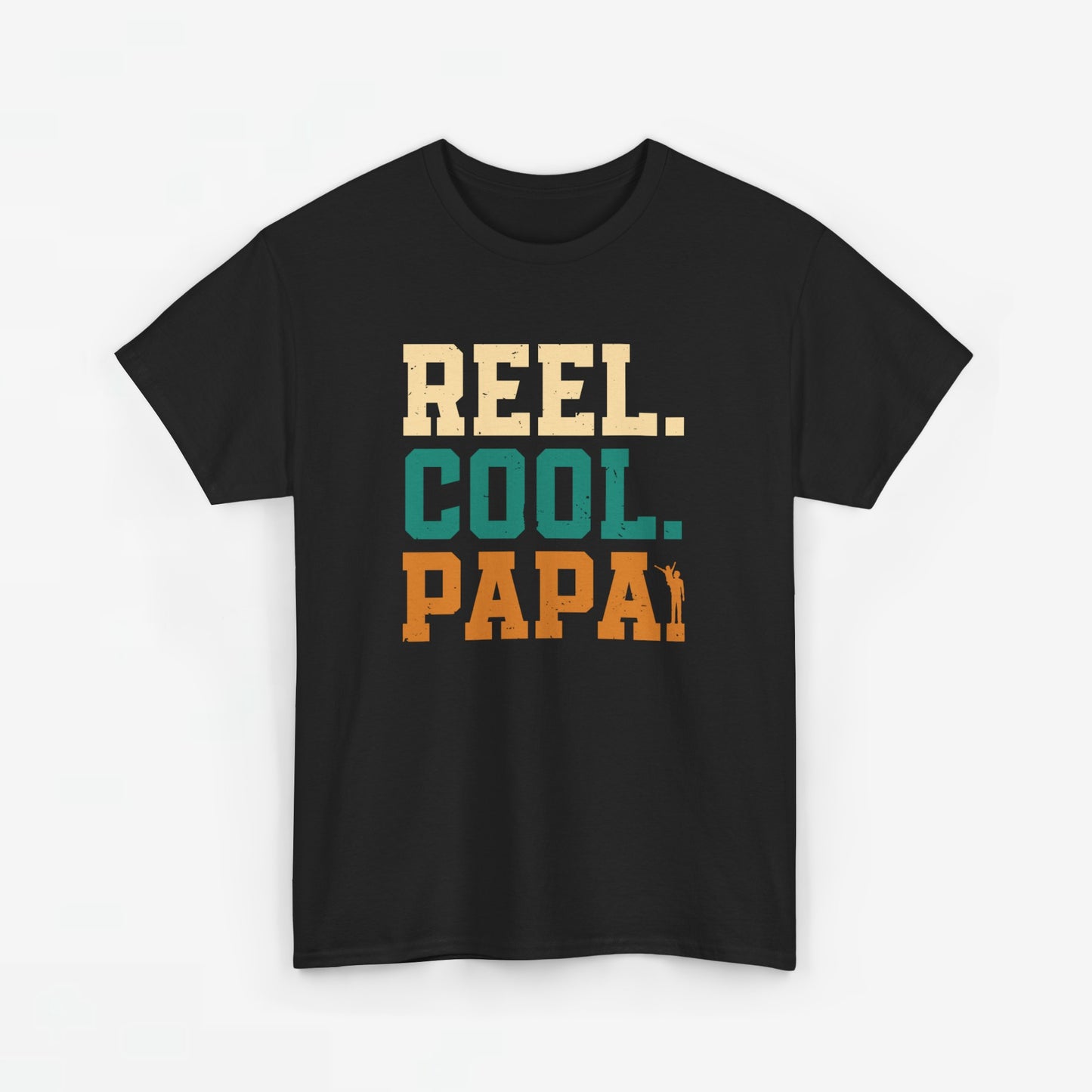 Vaderdag Papa Cadeau - T-shirt -Reel Cool Papa - Oversized #34