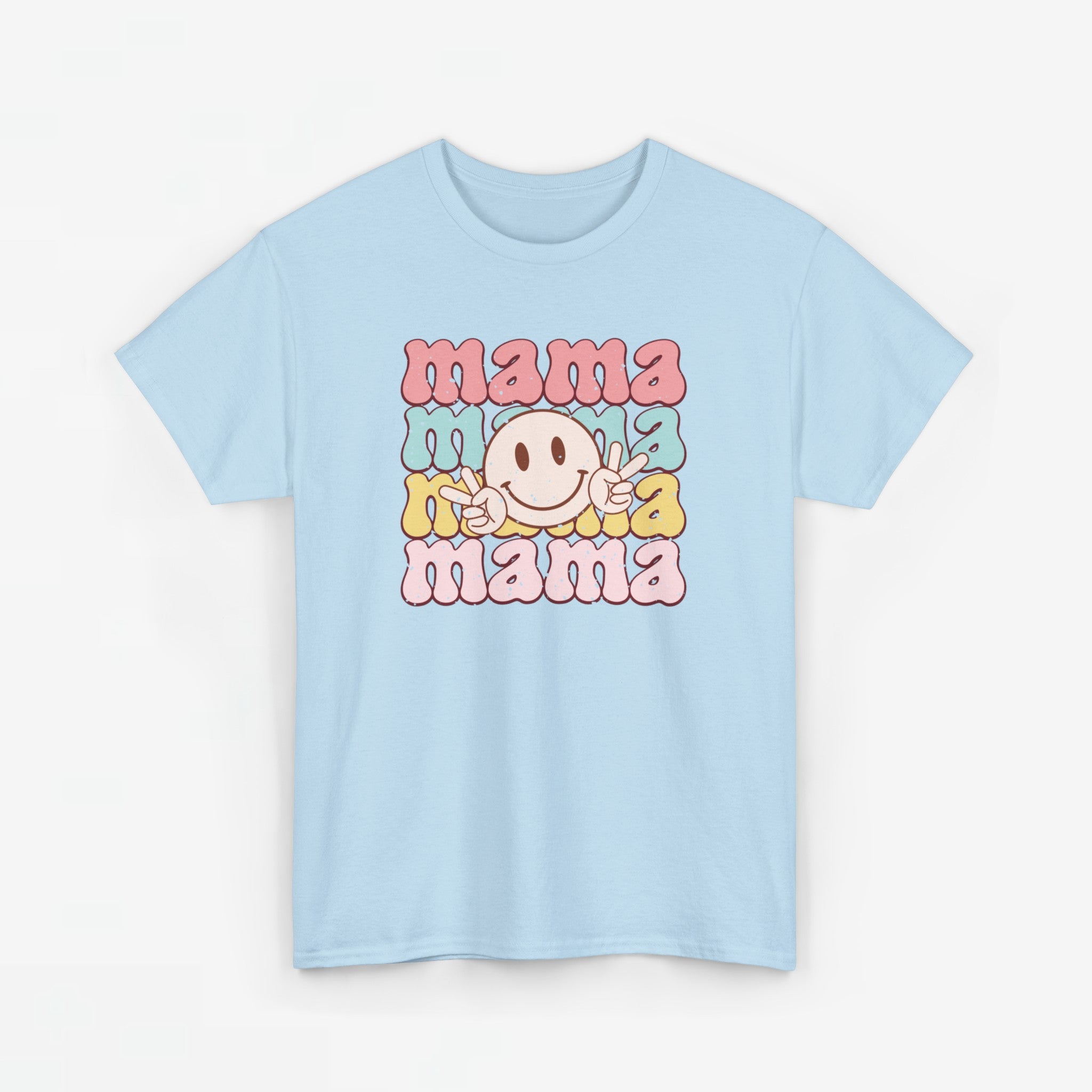 Moederdag Mama Cadeau - T-shirt - Happy Mama - Oversized - #53
