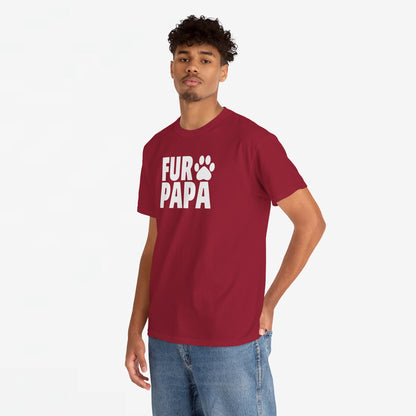 Vaderdag Papa Cadeau - T-shirt - Fur Papa - Oversized #45