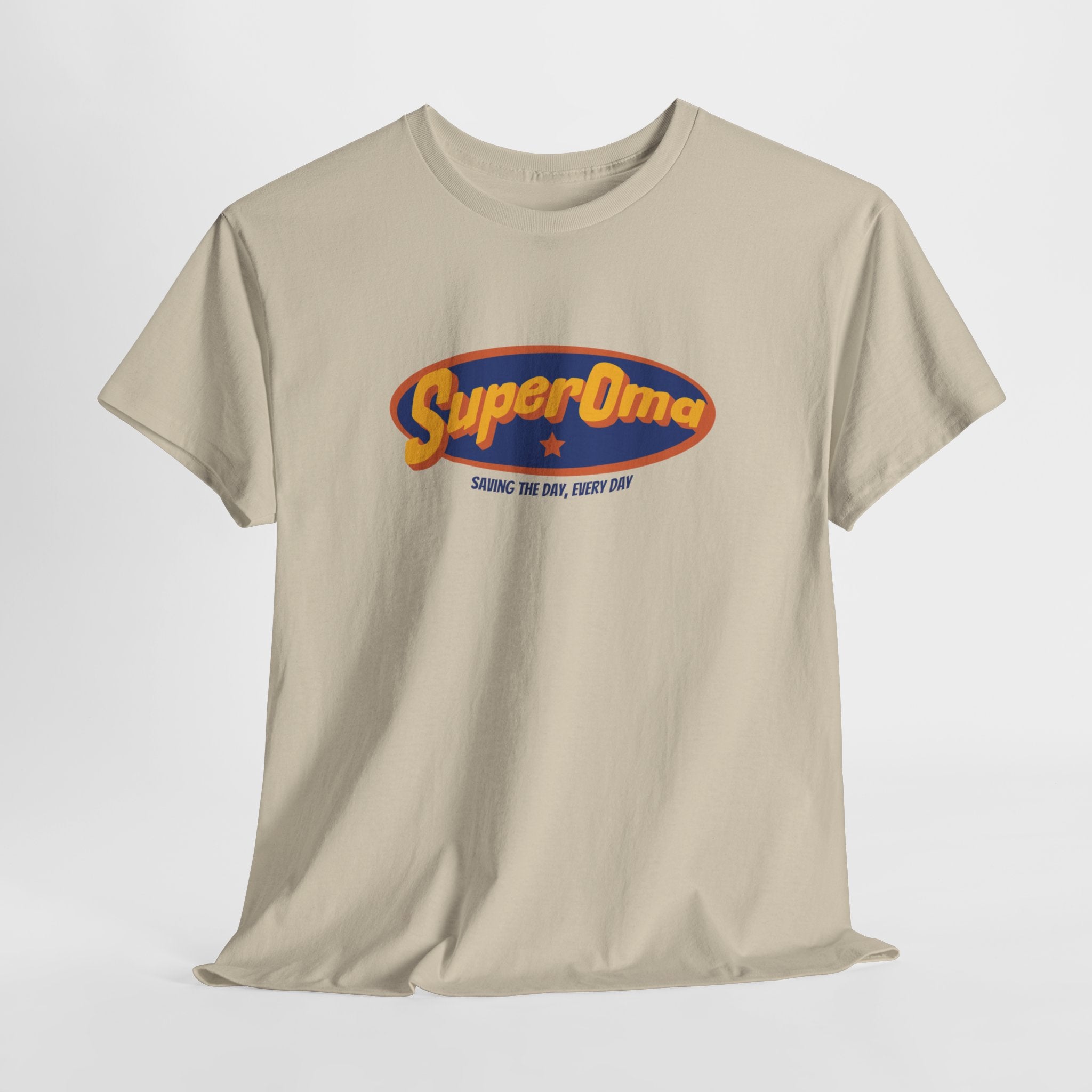 Moederdag Mama Cadeau - T-shirt - Super Oma - Oversized - #71