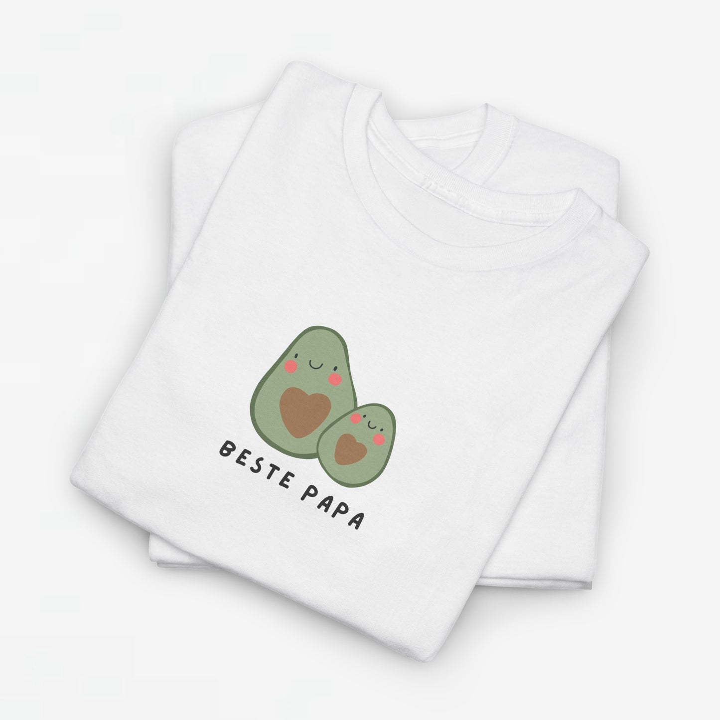 Vaderdag Papa Cadeau - T-shirt - Beste Papa Avocado - Oversized #62