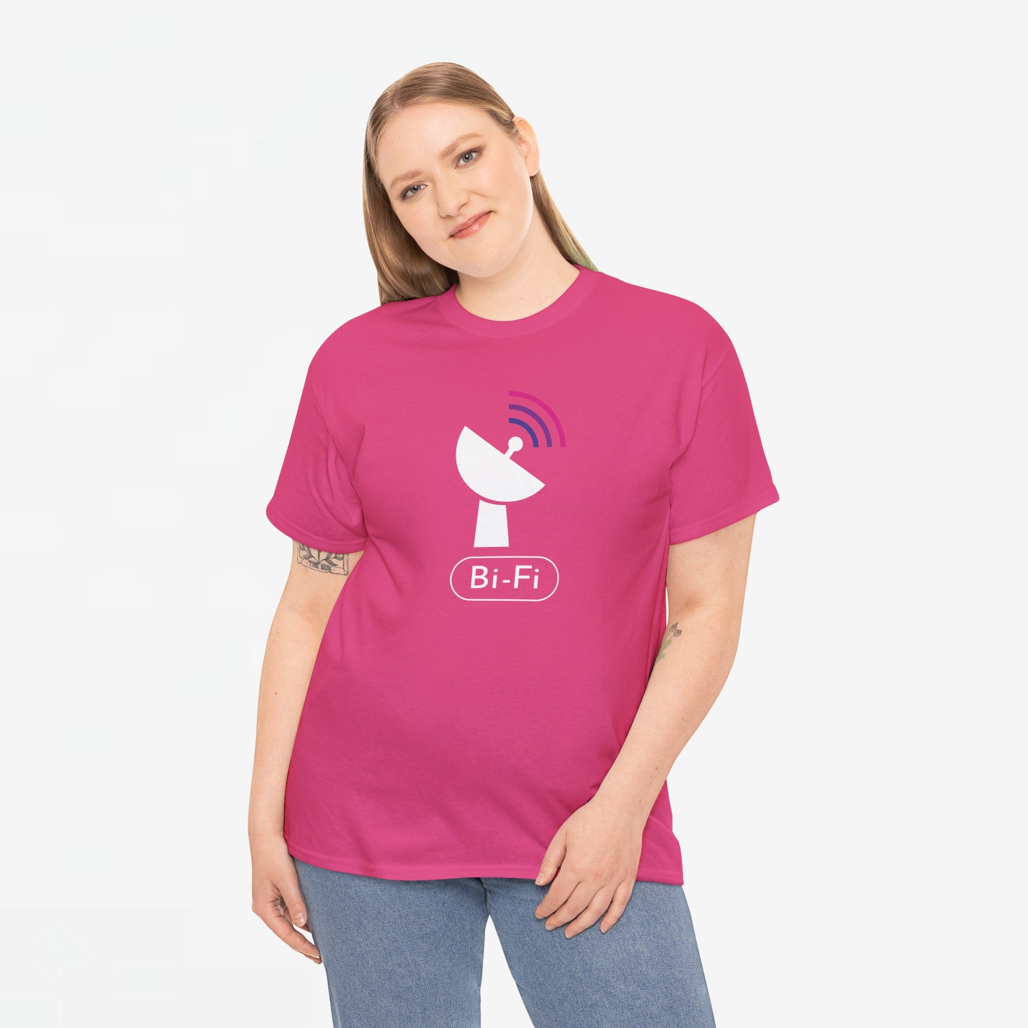 Gay Pride T-shirt - Bi Fi - Oversized #58