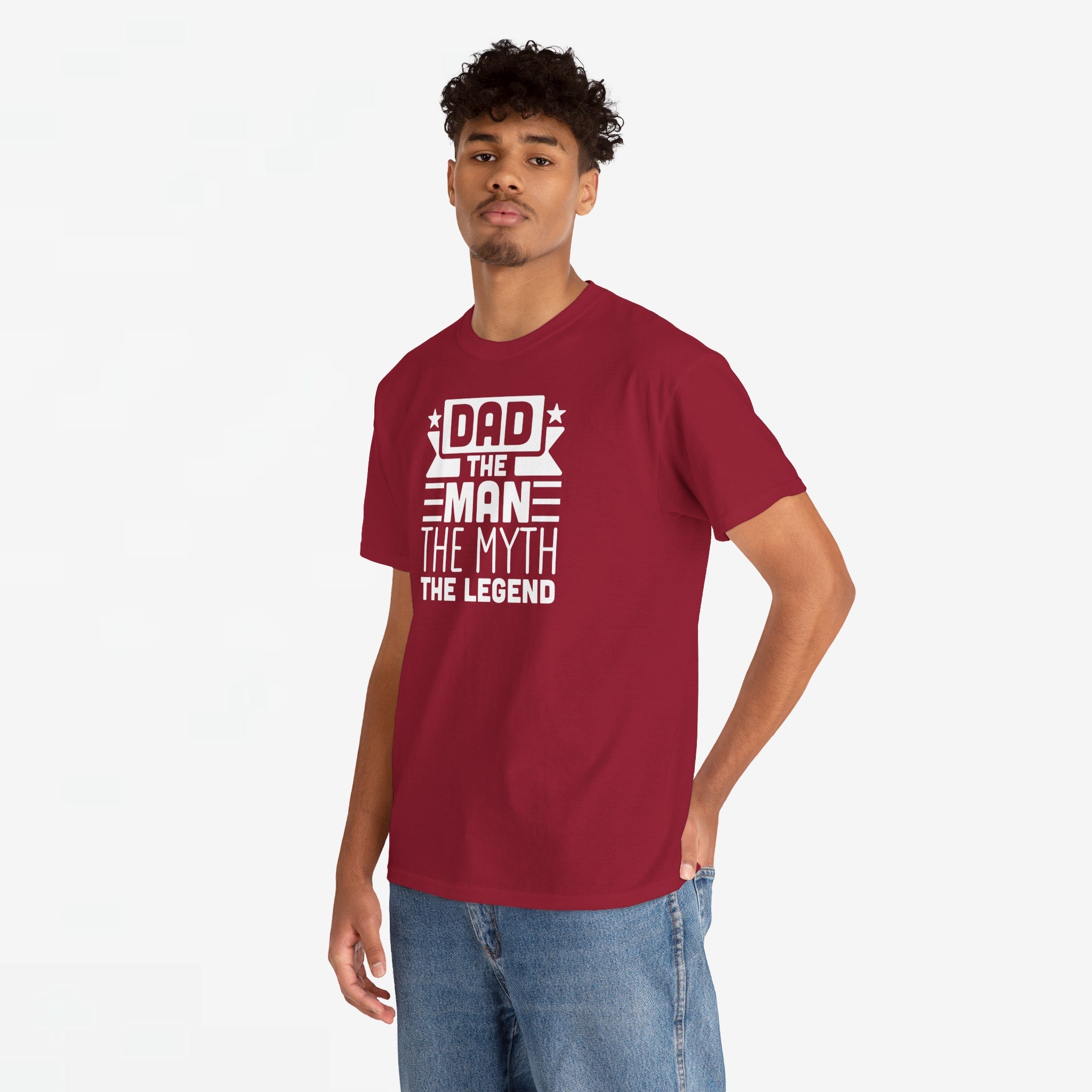Vaderdag Papa Cadeau - T-shirt - Dad, The Man, The Myth, The Legend - Oversized #14