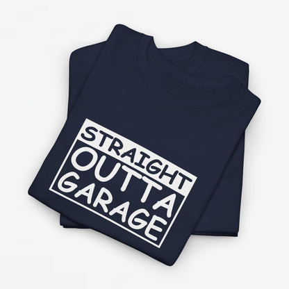 Vaderdag Papa Cadeau - T-shirt - Straight Outta Garage - Oversized #59