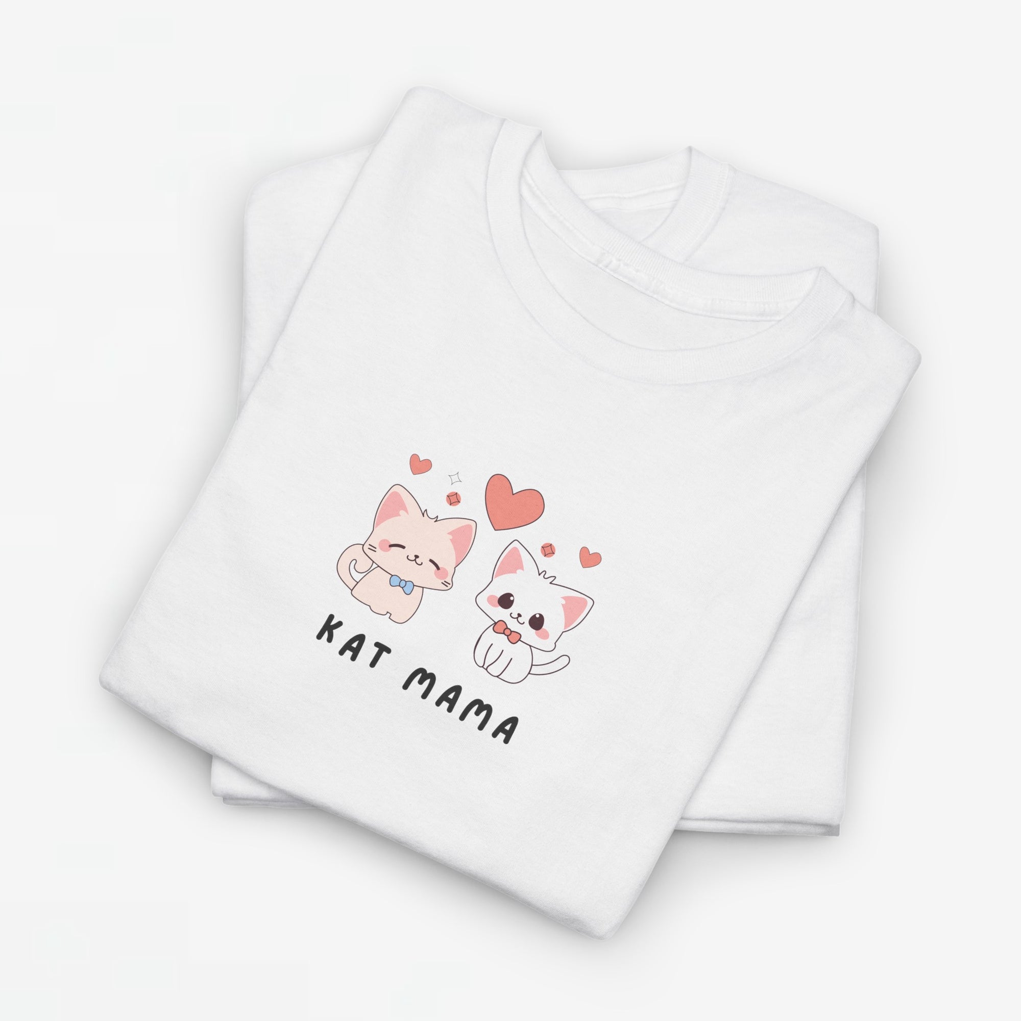 Moederdag Mama Cadeau - T-shirt - Kat Mama - Oversized - #62
