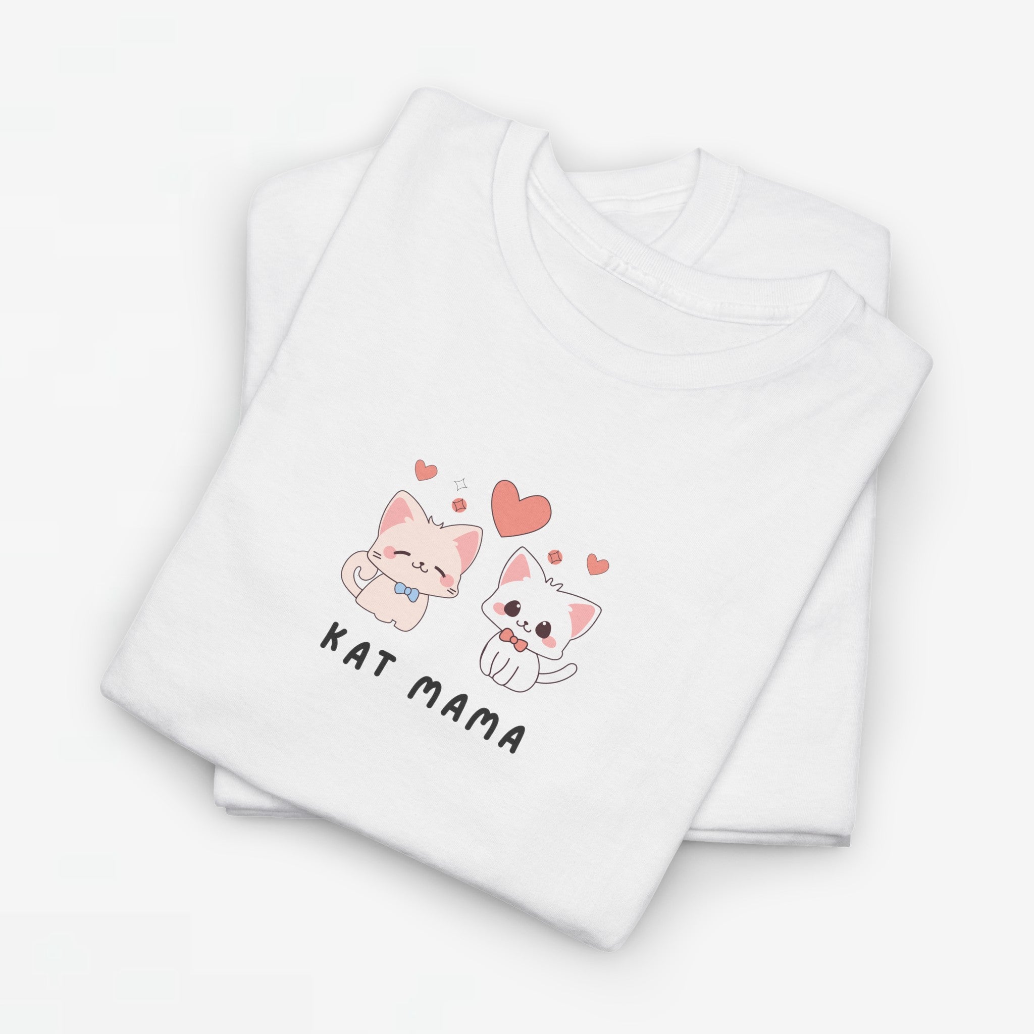 Moederdag Mama Cadeau - T-shirt - Kat Mama - Oversized - #62