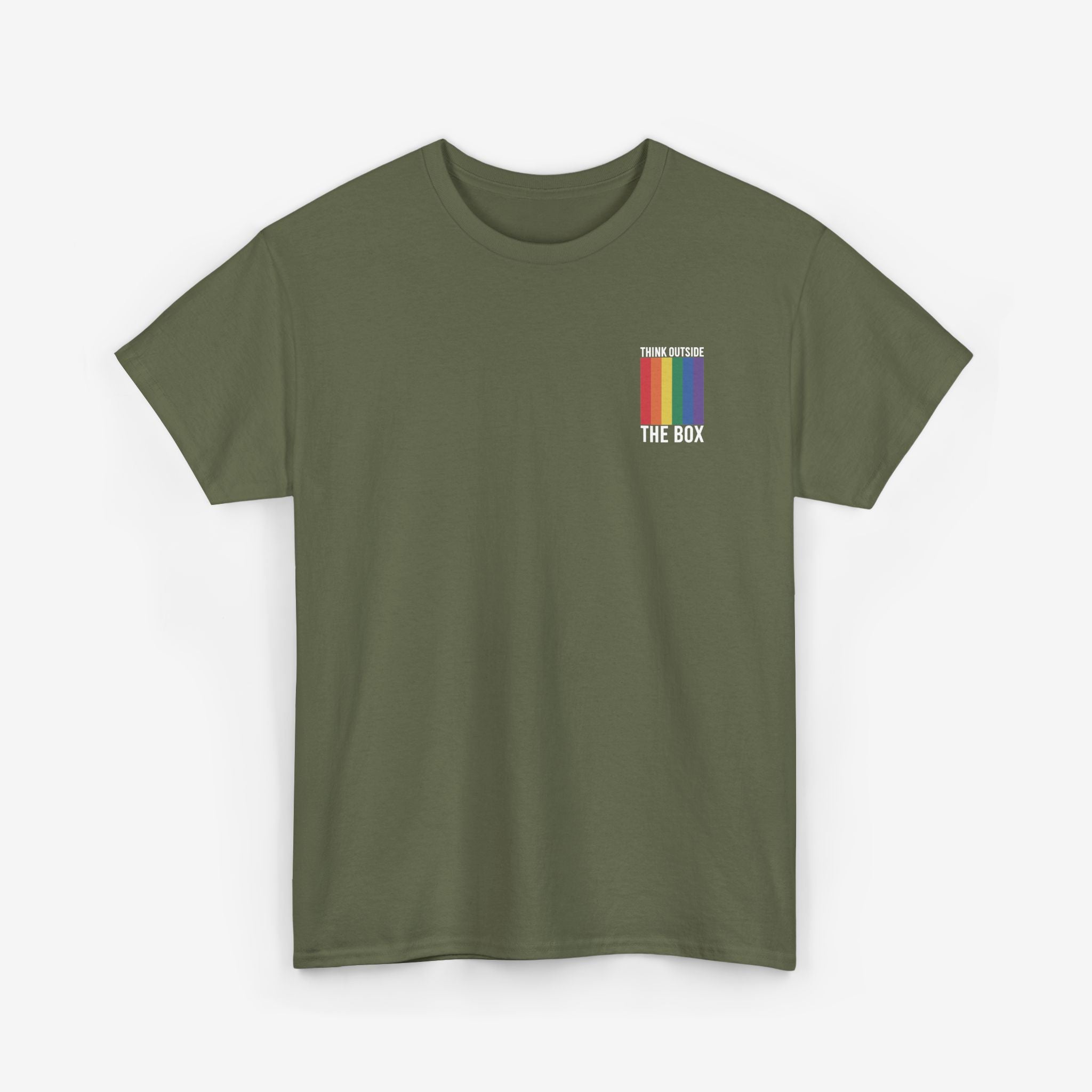 Gay Pride T-shirt - Think Outside The Box | SkrrtShirt